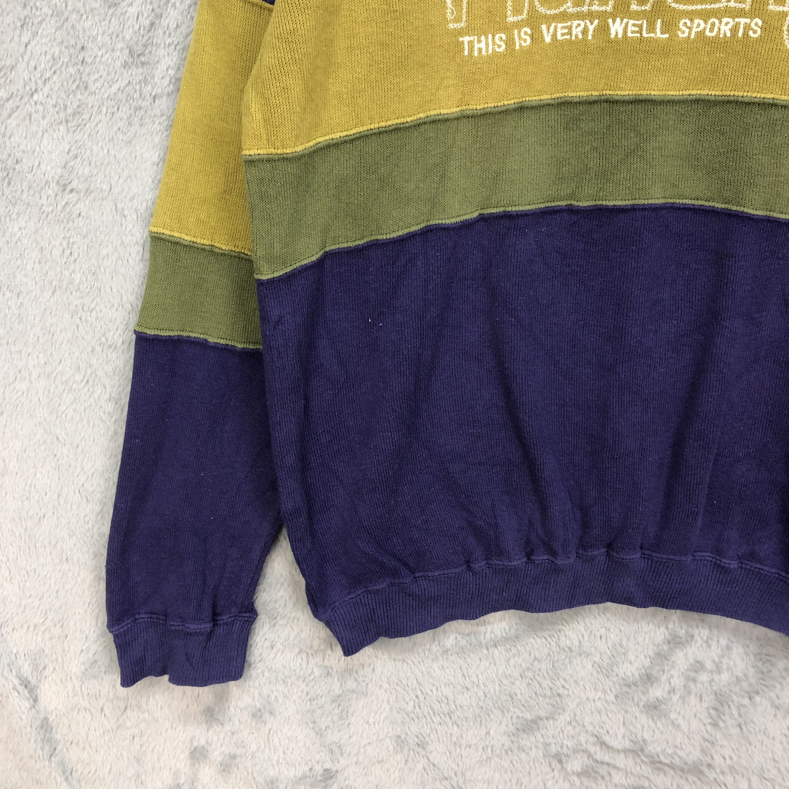 Huntington Hunting This Is Very Well Sports Collar Sweatshirt #5297-183 Size US M / EU 48-50 / 2 - 5 Thumbnail