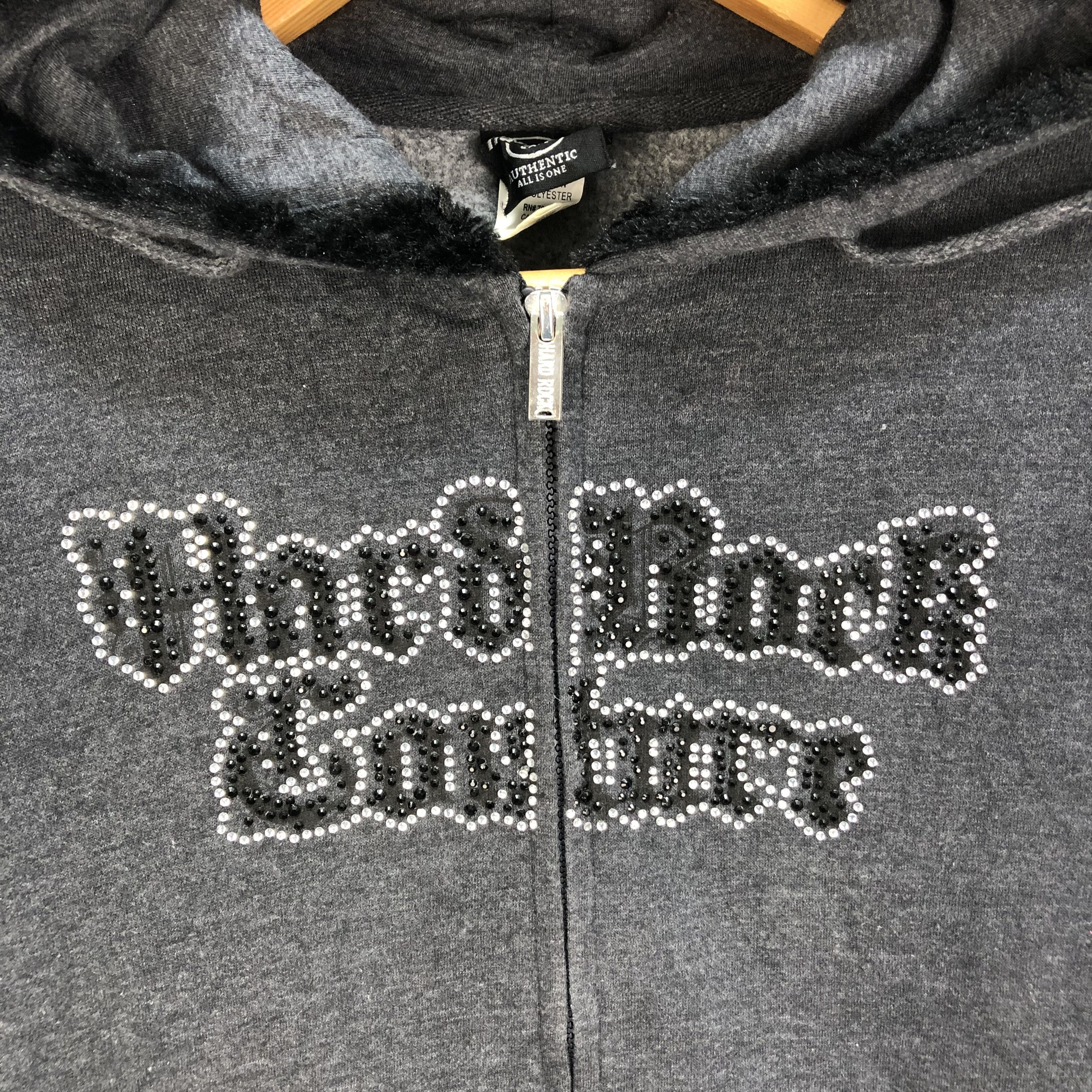 Hard Rock Cafe Hard Rock Cafe Wings Logo Zipper Hoodies #5296-183 Size US S / EU 44-46 / 1 - 3 Thumbnail