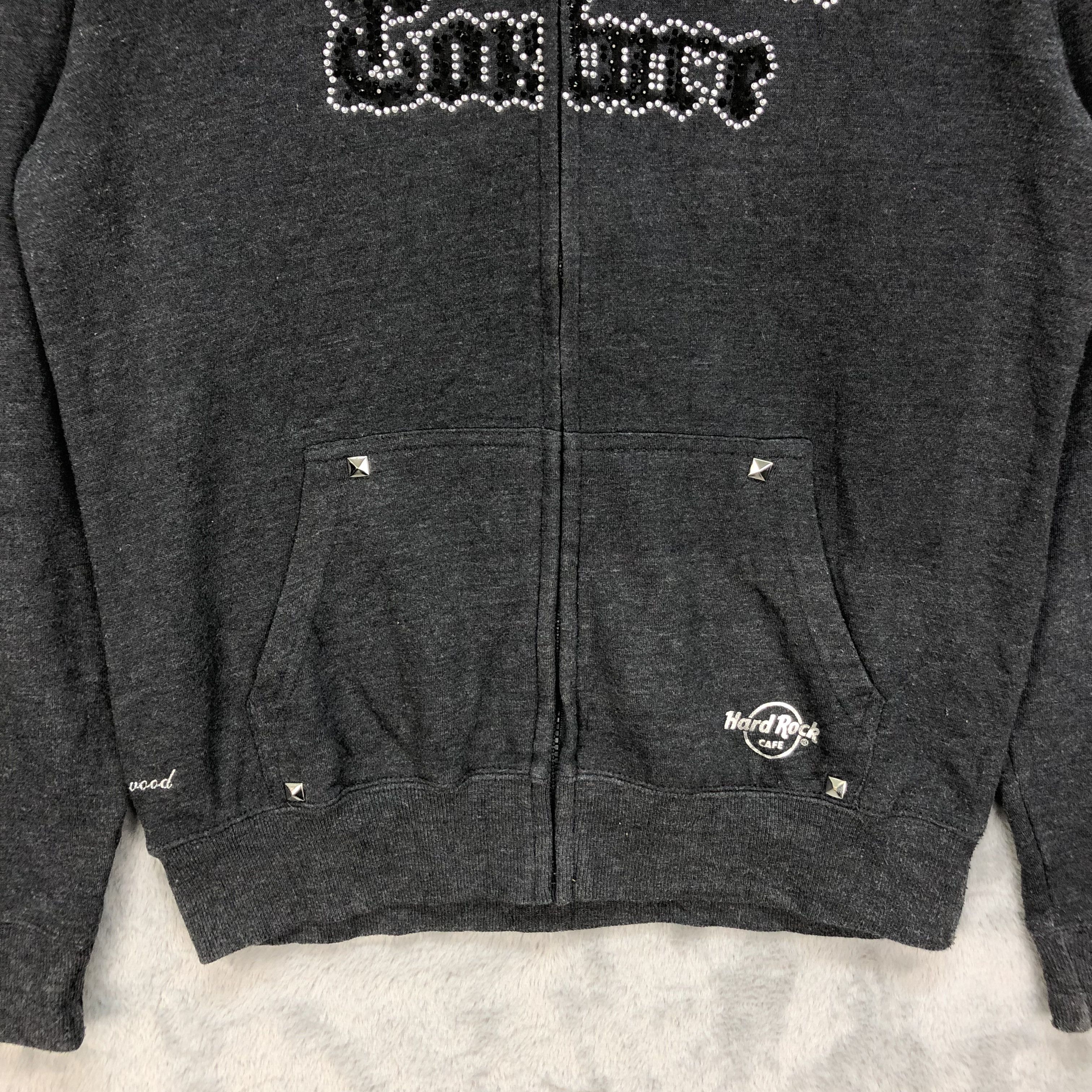 Hard Rock Cafe Hard Rock Cafe Wings Logo Zipper Hoodies #5296-183 Size US S / EU 44-46 / 1 - 5 Thumbnail