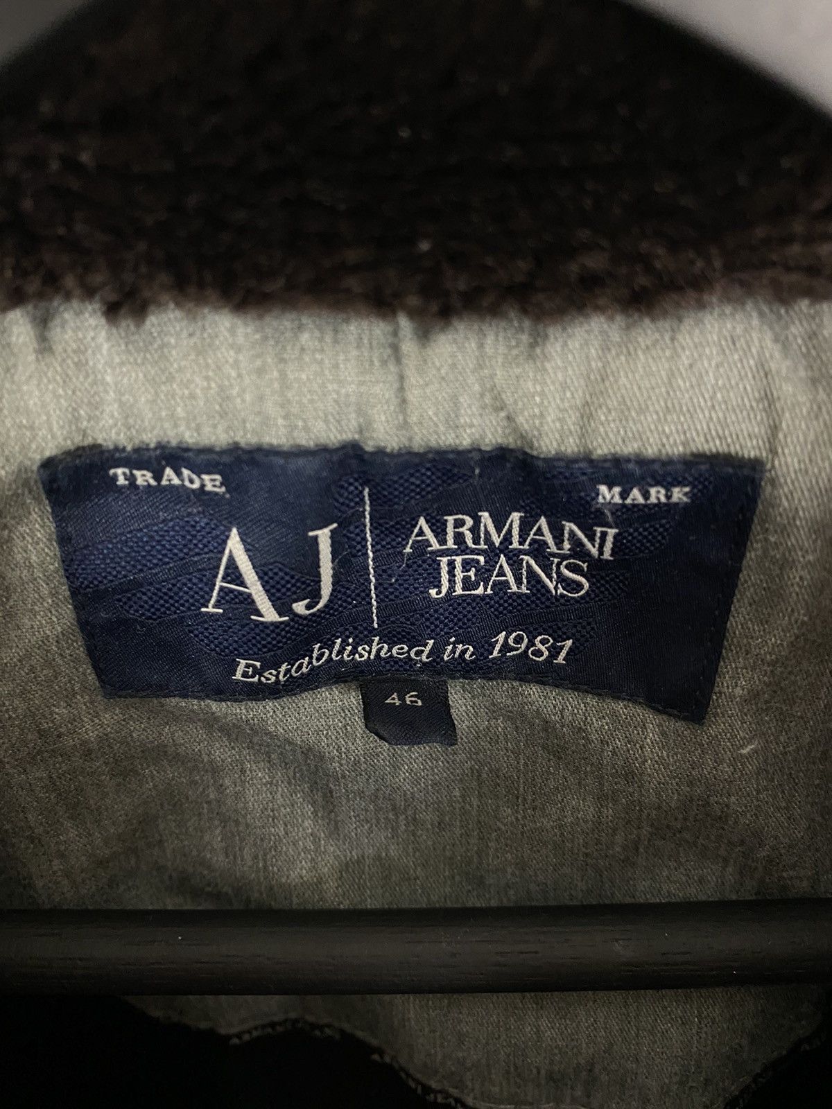 Armani Armani Jeans Wool Coat Size 46 Size L / US 10 / IT 46 - 8 Thumbnail