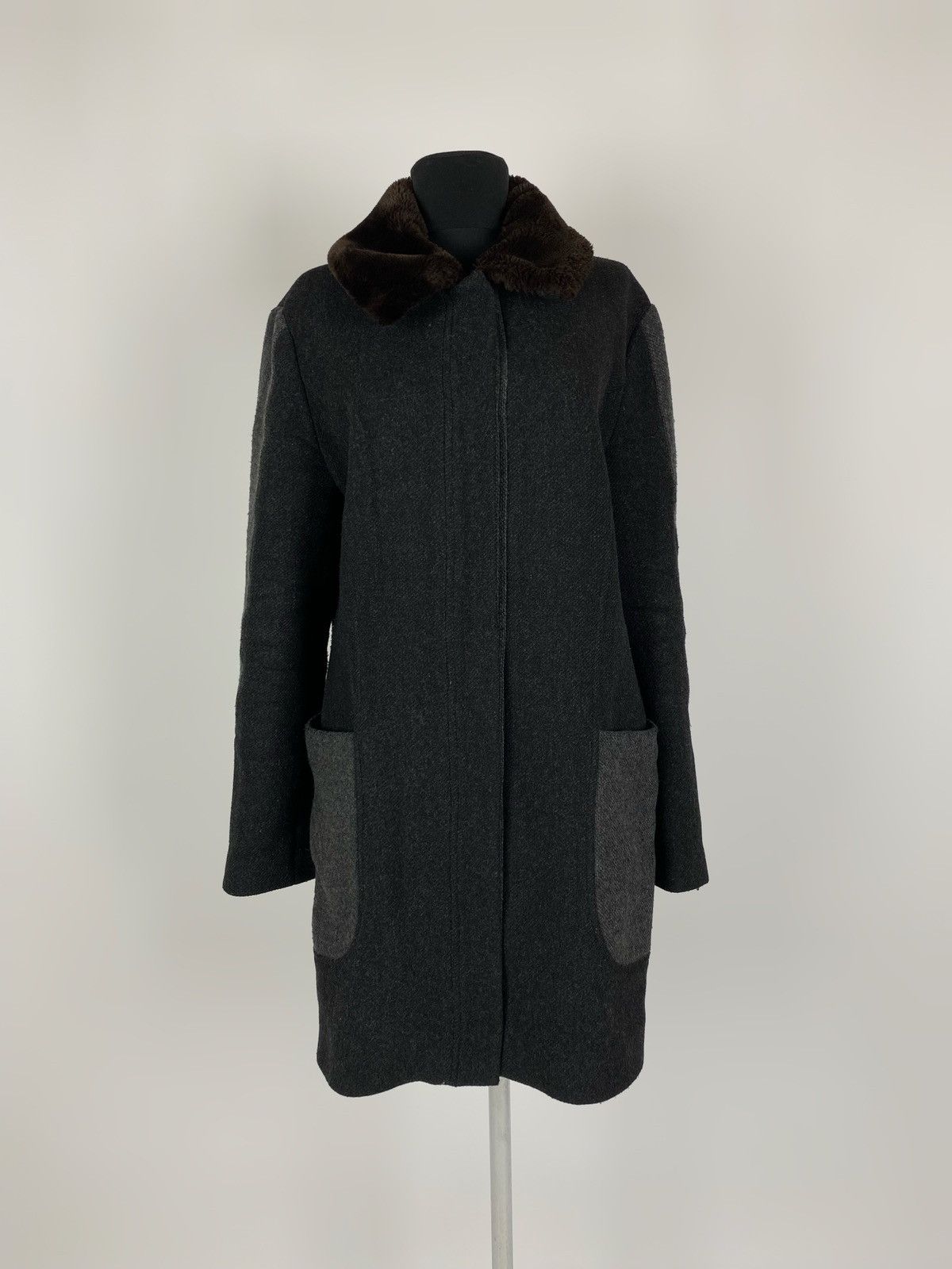 Armani Armani Jeans Wool Coat Size 46 Size L / US 10 / IT 46 - 3 Thumbnail