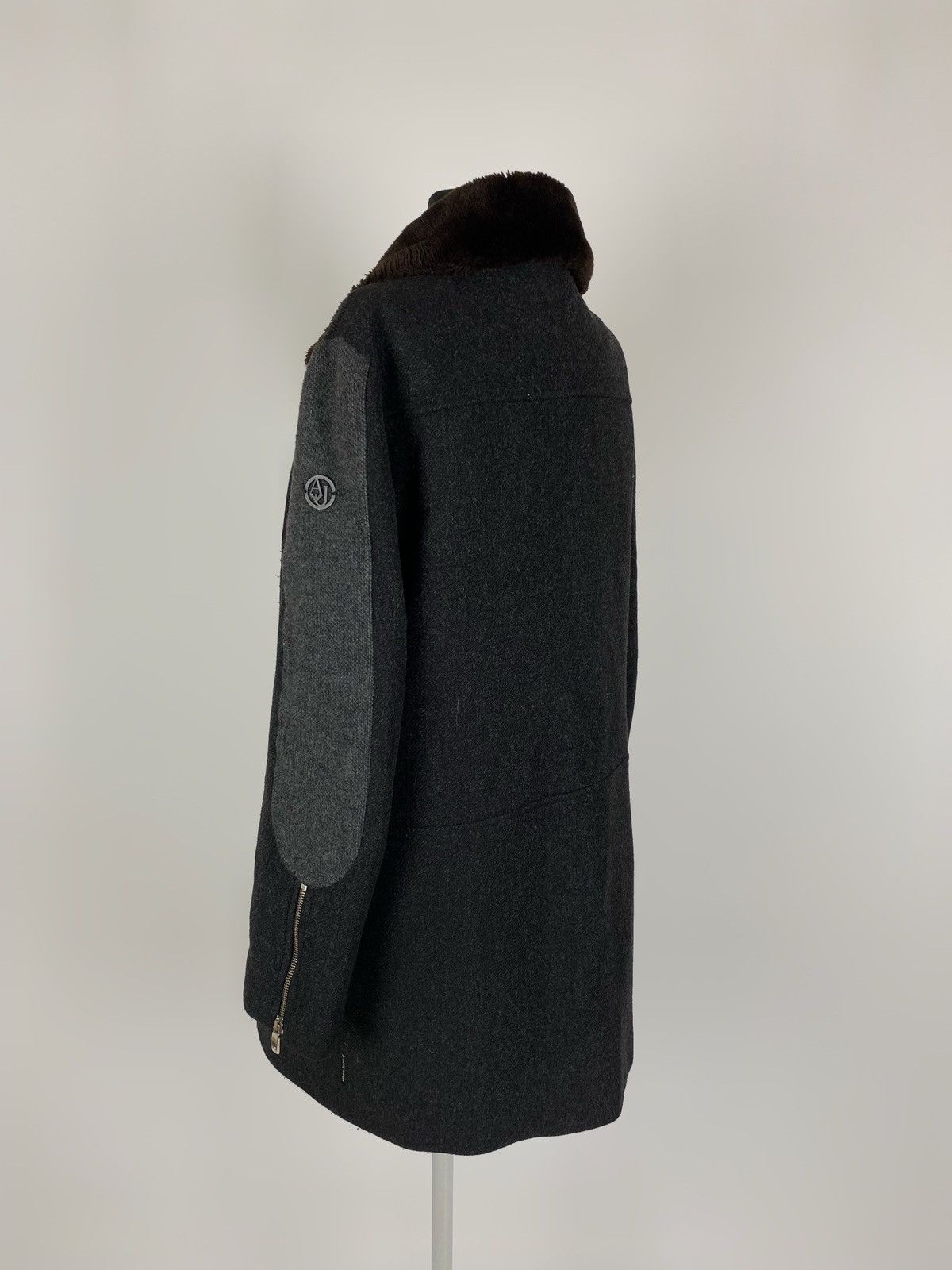 Armani Armani Jeans Wool Coat Size 46 Size L / US 10 / IT 46 - 4 Thumbnail