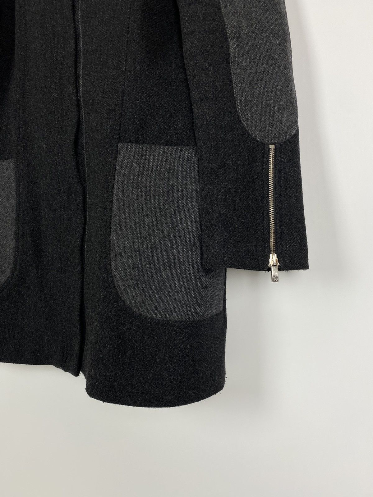Armani Armani Jeans Wool Coat Size 46 Size L / US 10 / IT 46 - 9 Thumbnail