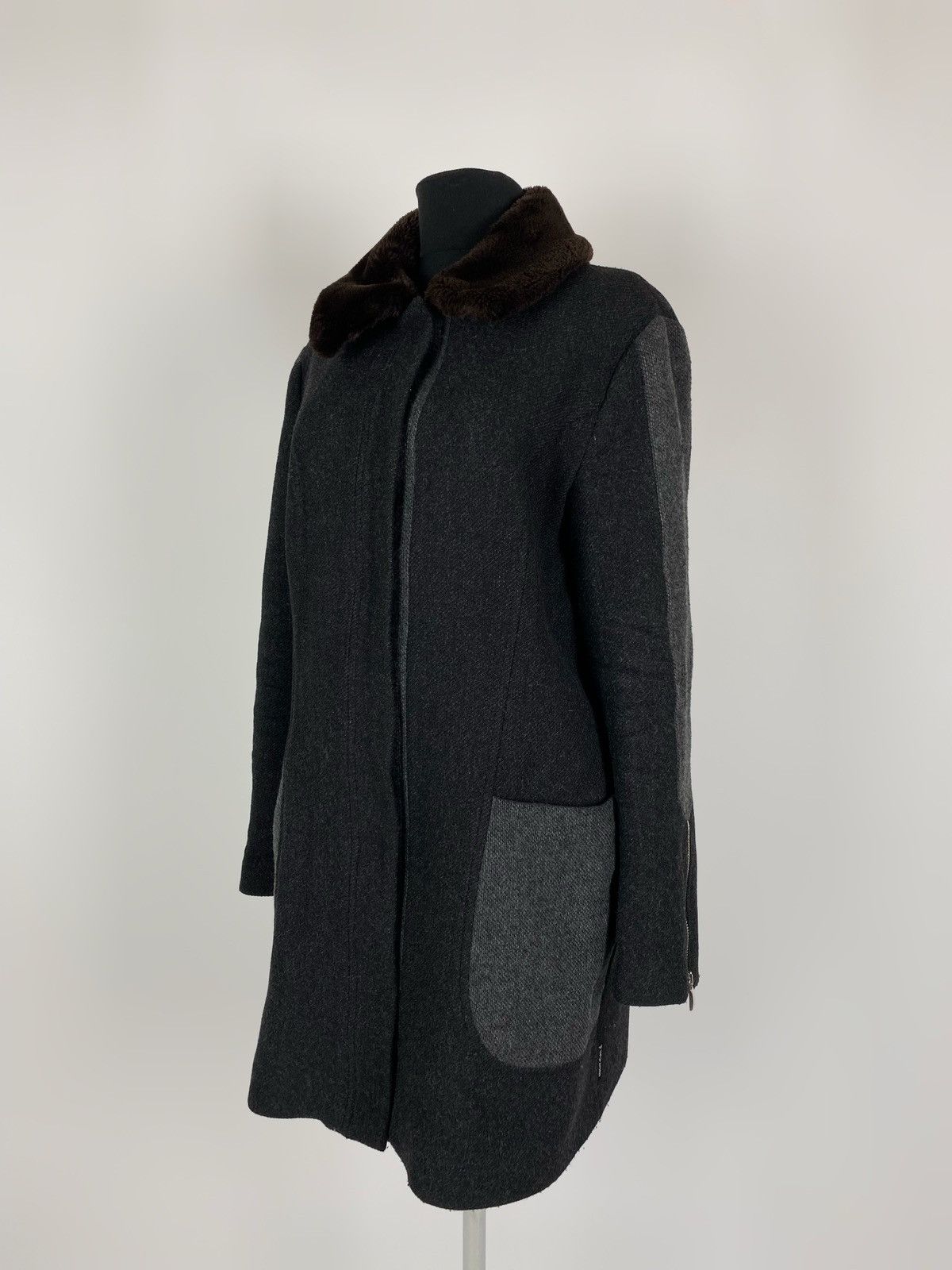 Armani Armani Jeans Wool Coat Size 46 Size L / US 10 / IT 46 - 2 Thumbnail