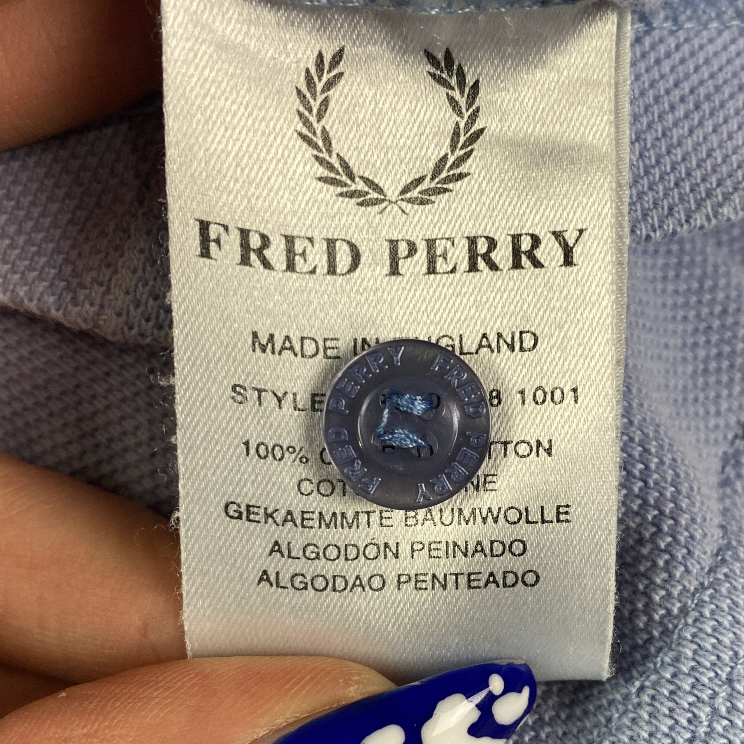 Fred Perry × Vintage Men’s Polo T Shirt Fred Perry Vintage Size M Size US M / EU 48-50 / 2 - 5 Thumbnail