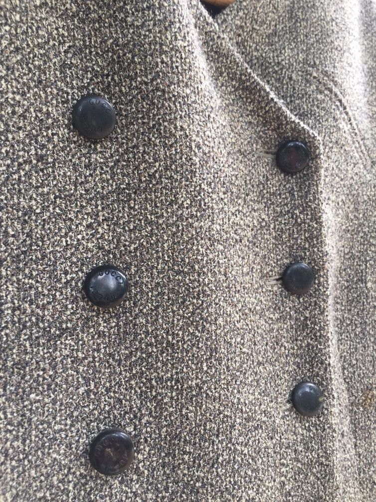 Gucci GUCCI DOUBLE BREAST JACKET Size US S / EU 44-46 / 1 - 10 Thumbnail