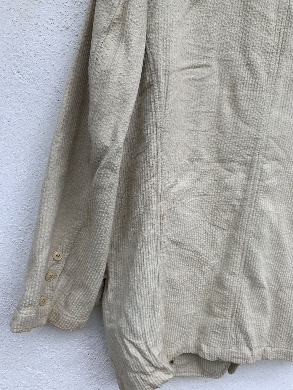 Issey Miyake ISSEY MIYAKE CORDUROY BLAZER Size US M / EU 48-50 / 2 - 9 Thumbnail