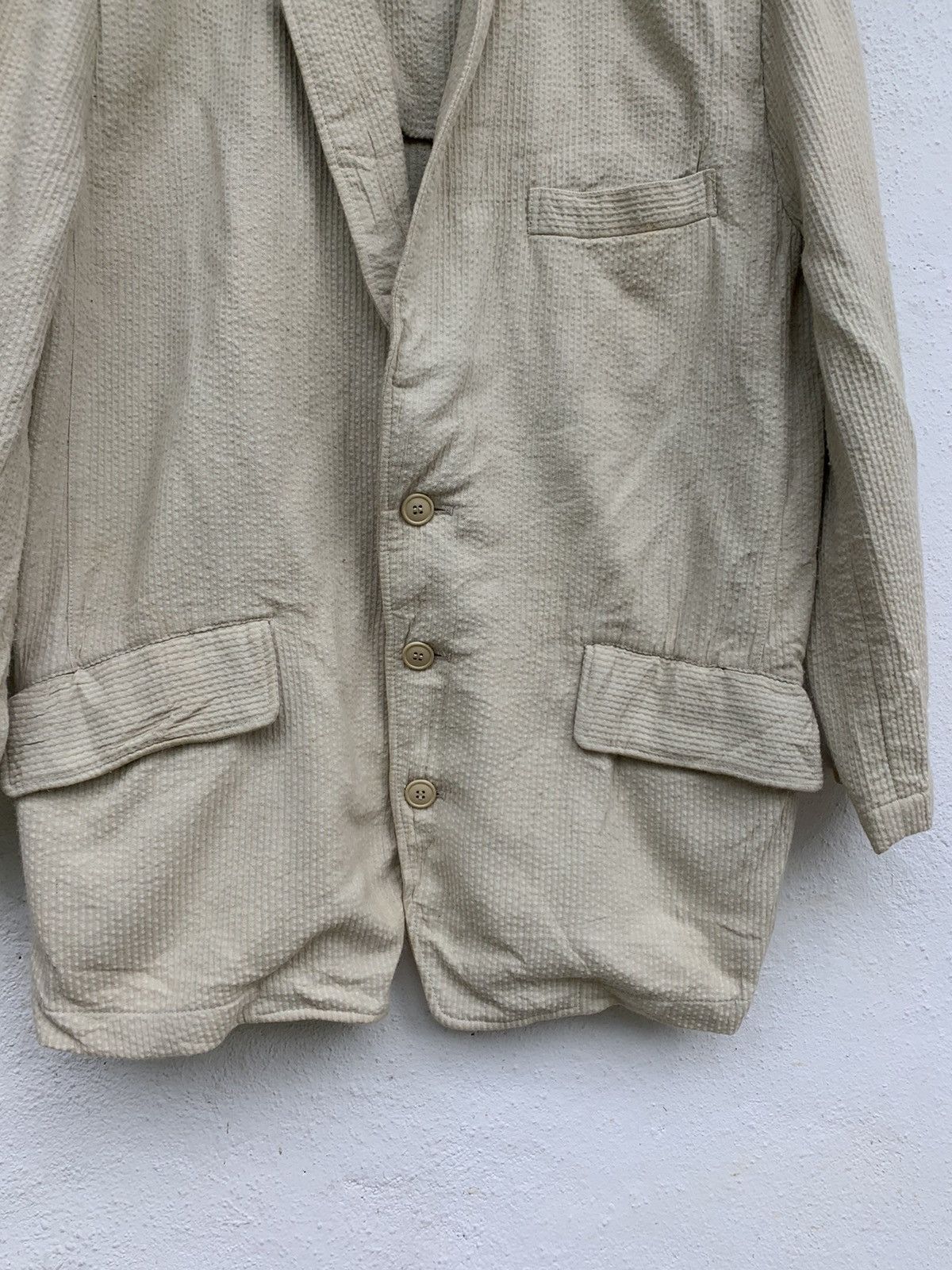 Issey Miyake ISSEY MIYAKE CORDUROY BLAZER Size US M / EU 48-50 / 2 - 5 Thumbnail