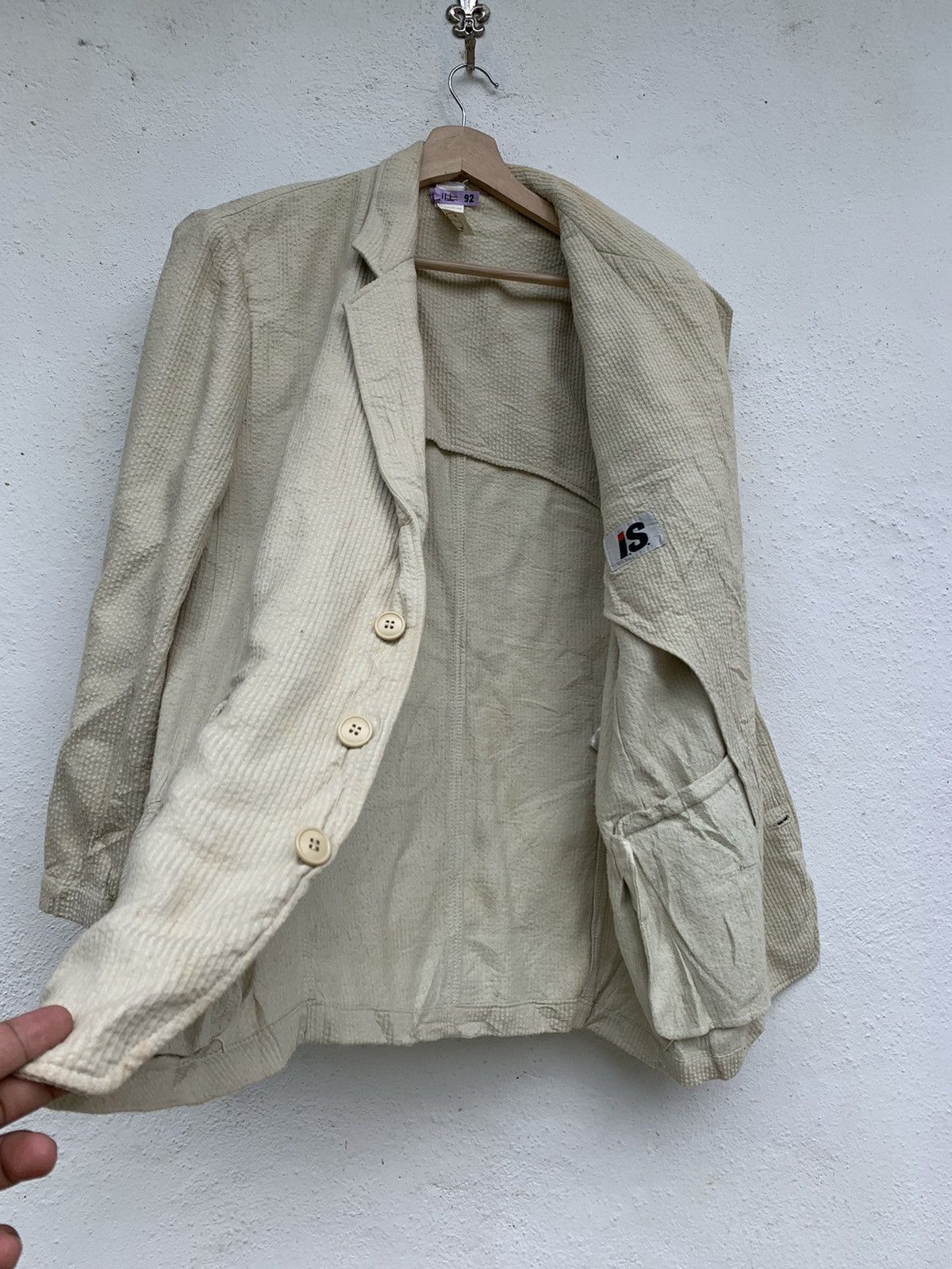 Issey Miyake ISSEY MIYAKE CORDUROY BLAZER Size US M / EU 48-50 / 2 - 12 Thumbnail