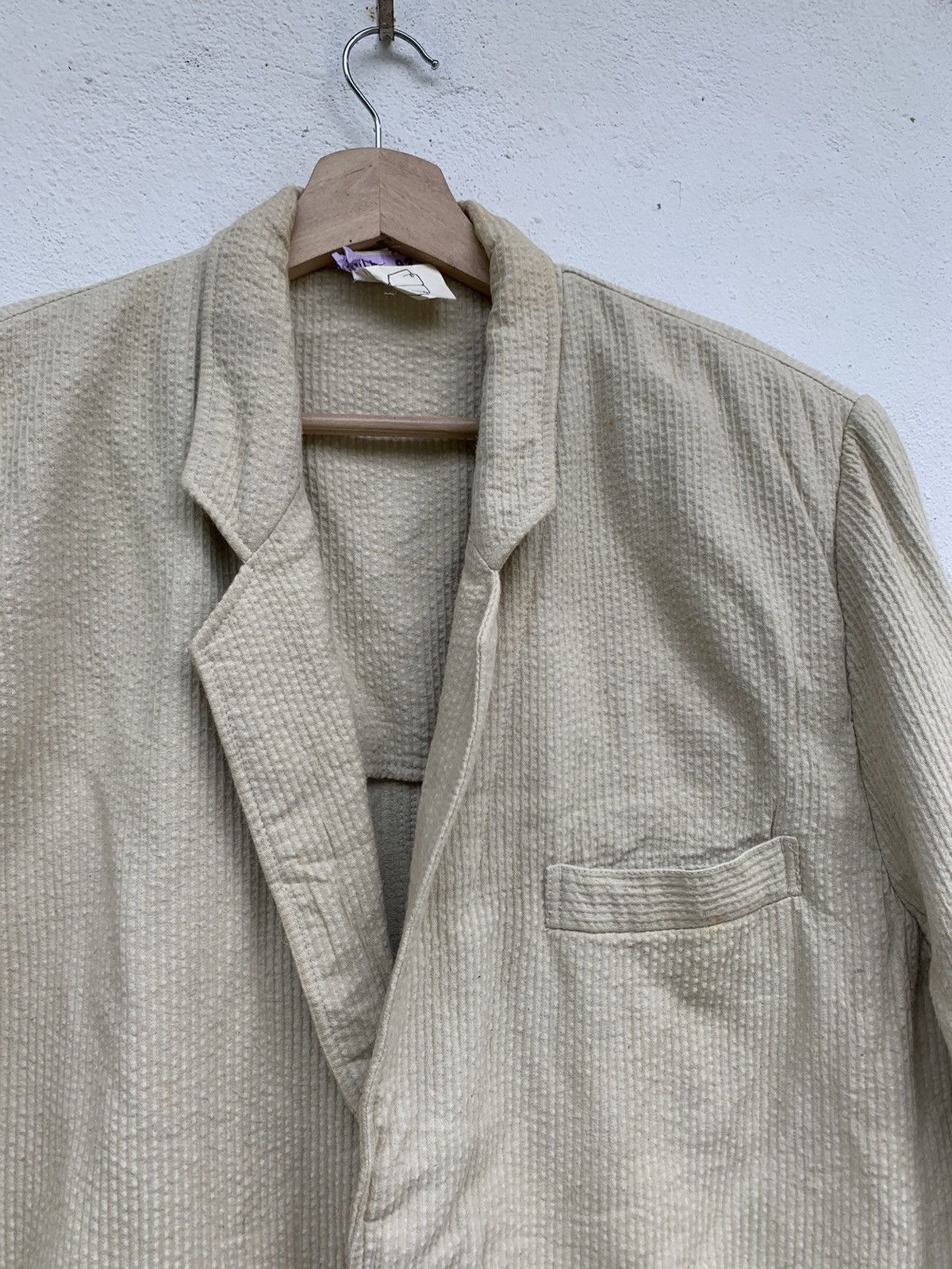 Issey Miyake ISSEY MIYAKE CORDUROY BLAZER Size US M / EU 48-50 / 2 - 4 Thumbnail