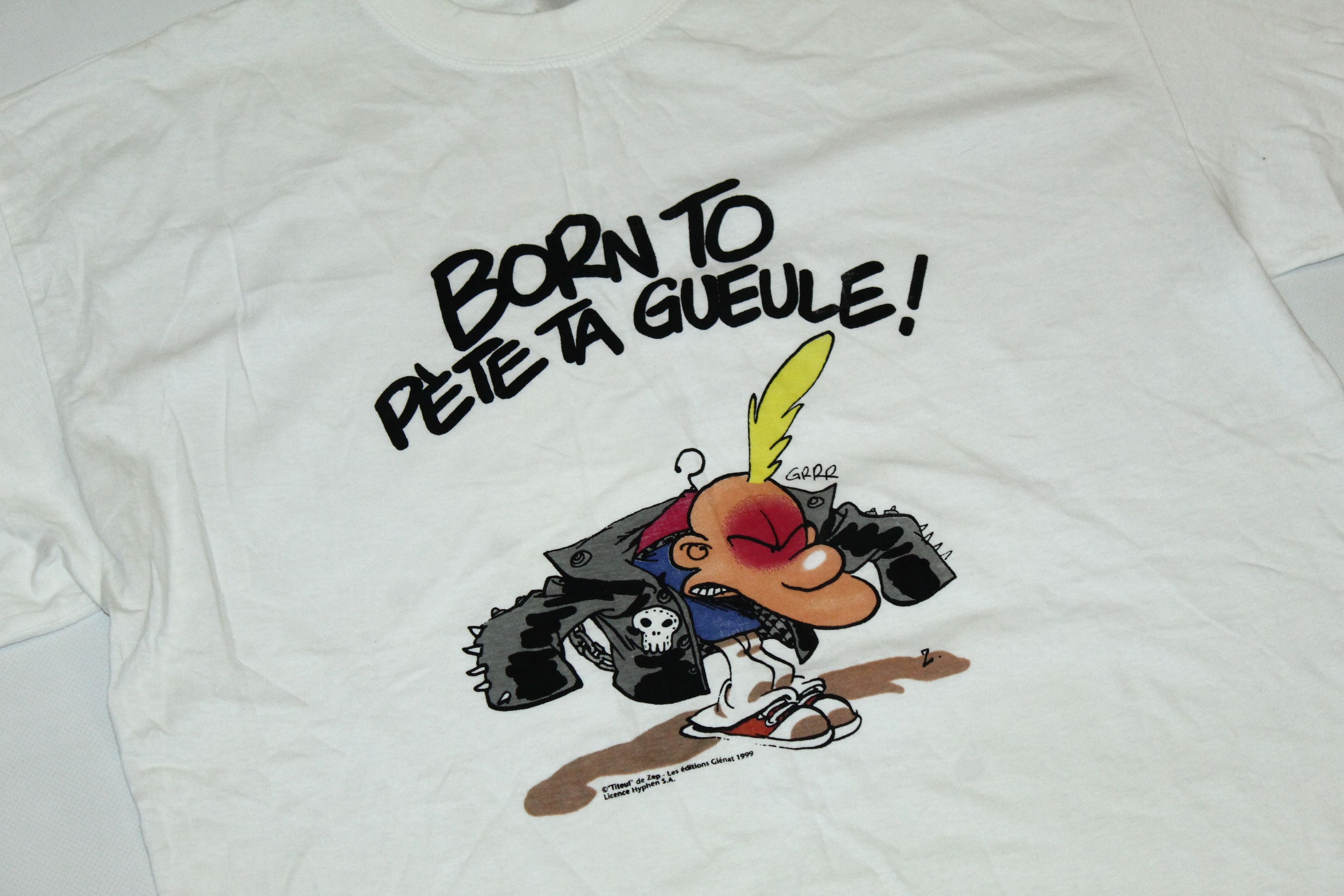 Other VTG💥'99 Titeuf Comics Graphic Baggy T-shirt Size US XL / EU 56 / 4 - 3 Thumbnail