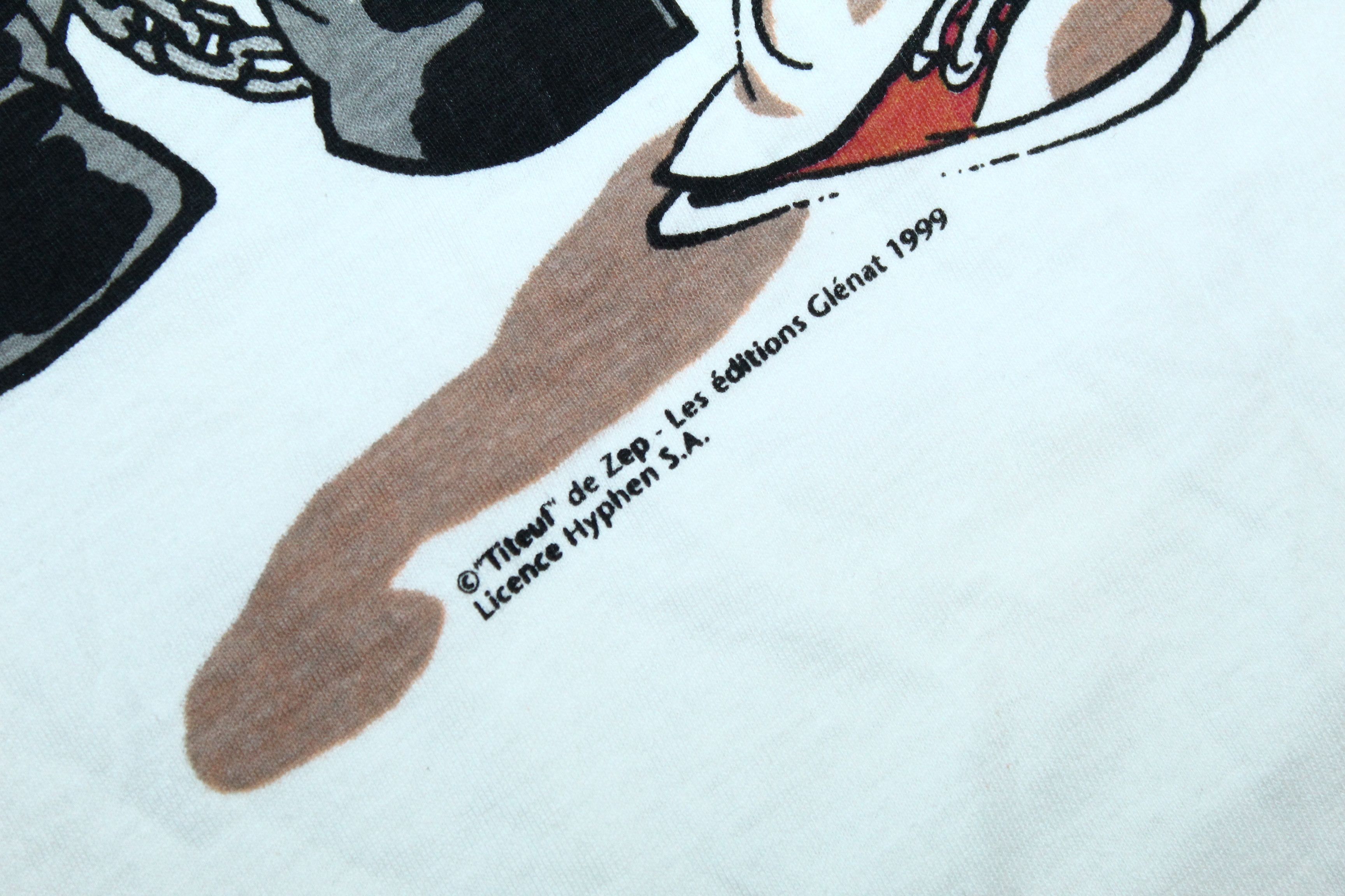 Other VTG💥'99 Titeuf Comics Graphic Baggy T-shirt Size US XL / EU 56 / 4 - 4 Thumbnail