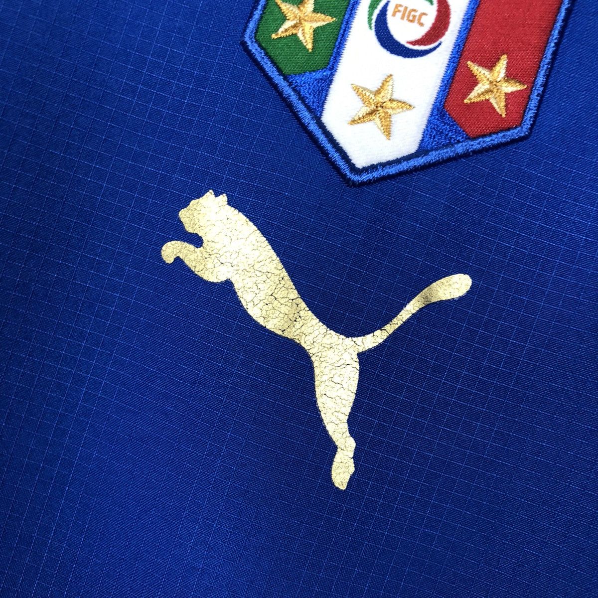 Puma Italy national team 2005 2006 home jersey Size US XL / EU 56 / 4 - 3 Thumbnail