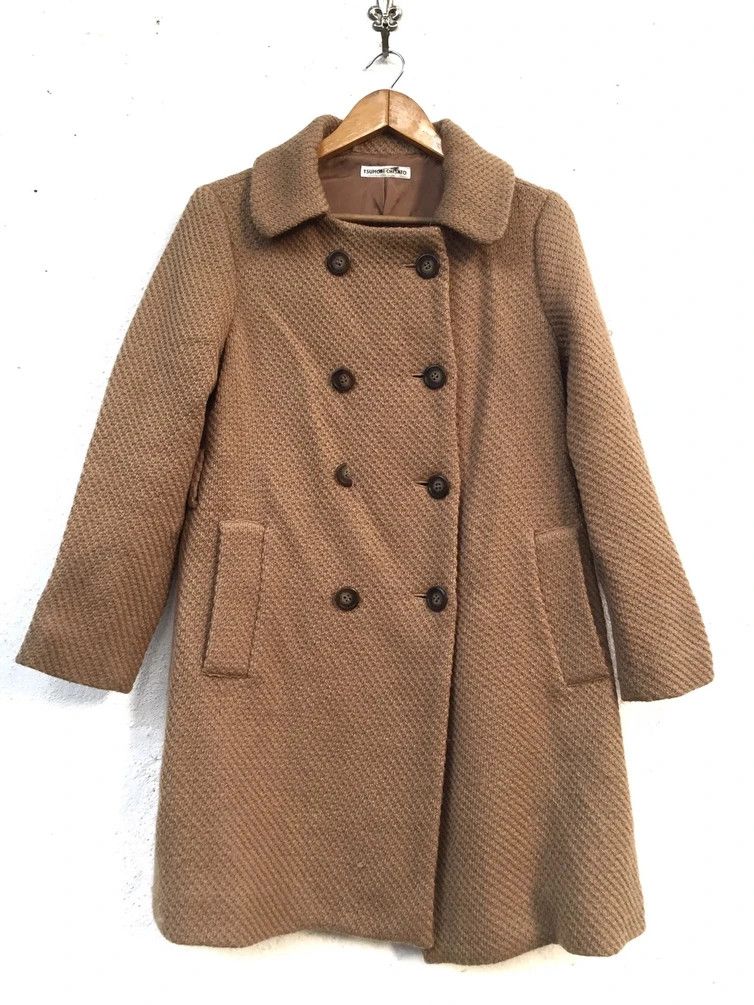 Issey Miyake TSUMORI CHISATO DOUBLE BREAST PARKA Size US M / EU 48-50 / 2 - 1 Thumbnail