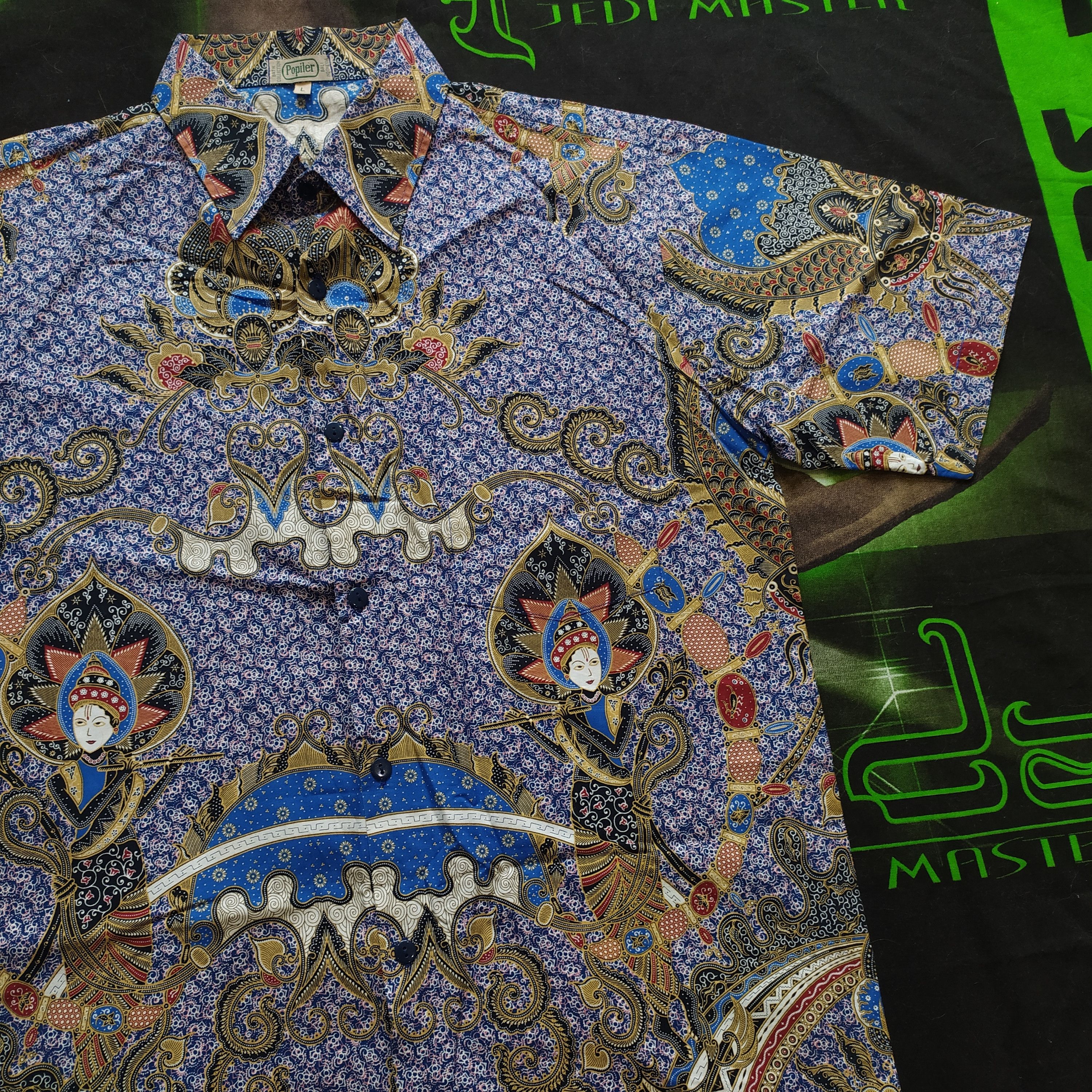 Other Vintage Y2K Hawaiian style Camp collar East dream Art Shirt Size US L / EU 52-54 / 3 - 3 Thumbnail