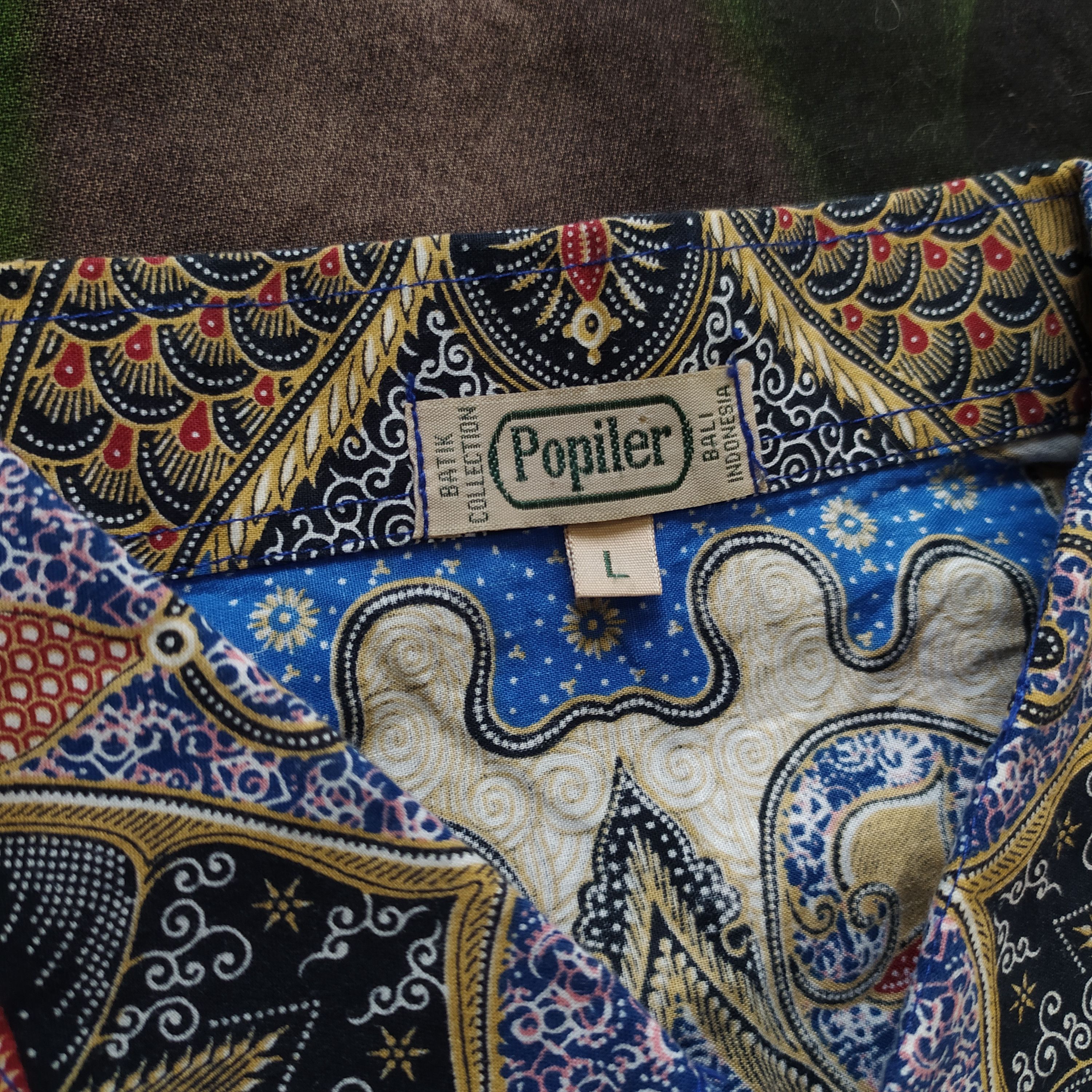 Other Vintage Y2K Hawaiian style Camp collar East dream Art Shirt Size US L / EU 52-54 / 3 - 6 Thumbnail