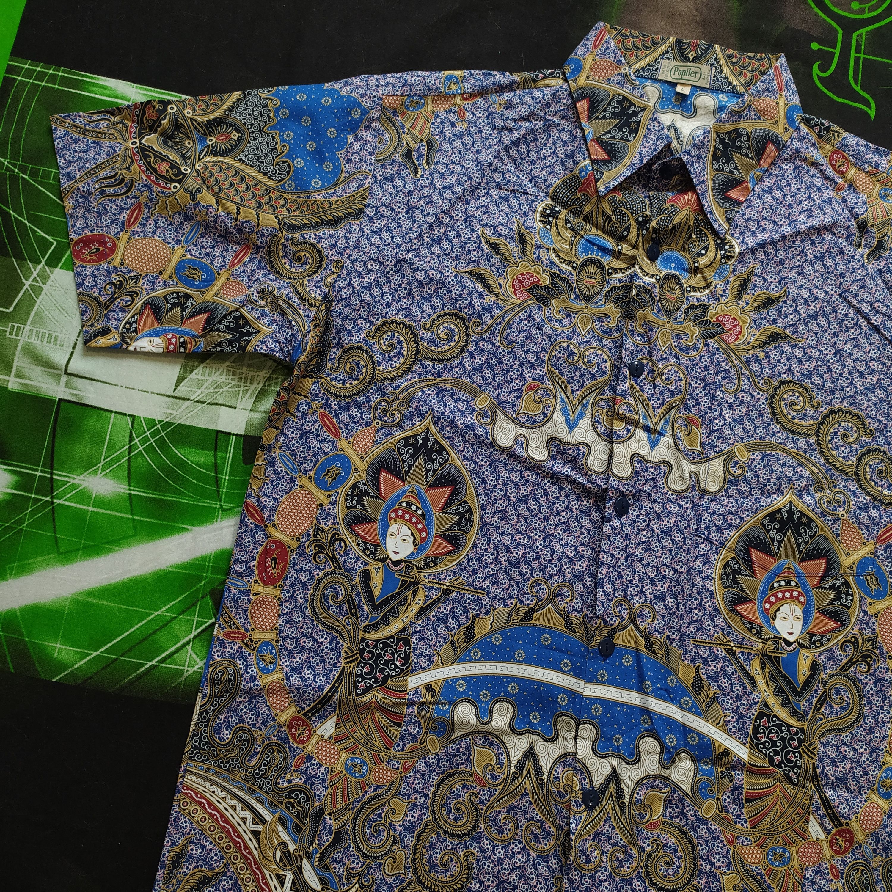 Other Vintage Y2K Hawaiian style Camp collar East dream Art Shirt Size US L / EU 52-54 / 3 - 2 Thumbnail
