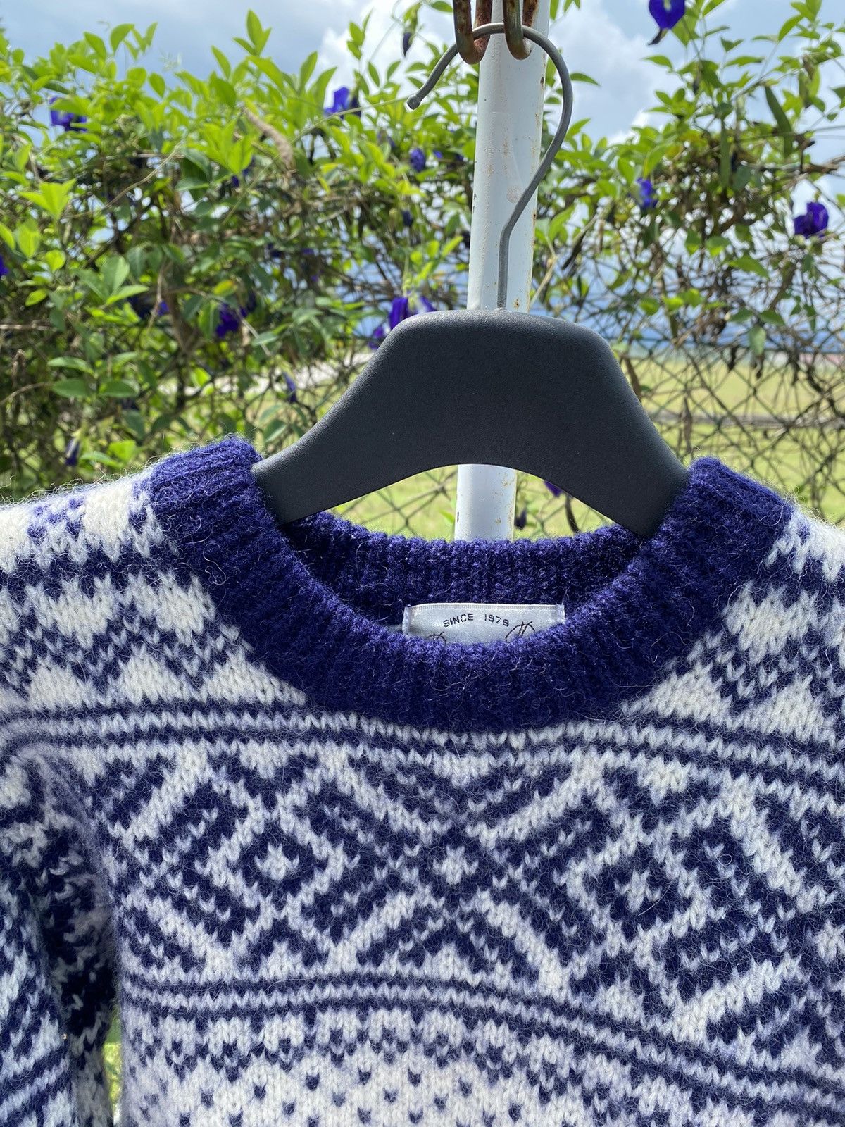 Vintage Vintage Wool Sweater Pure Natural Wear Size ONE SIZE - 9 Thumbnail