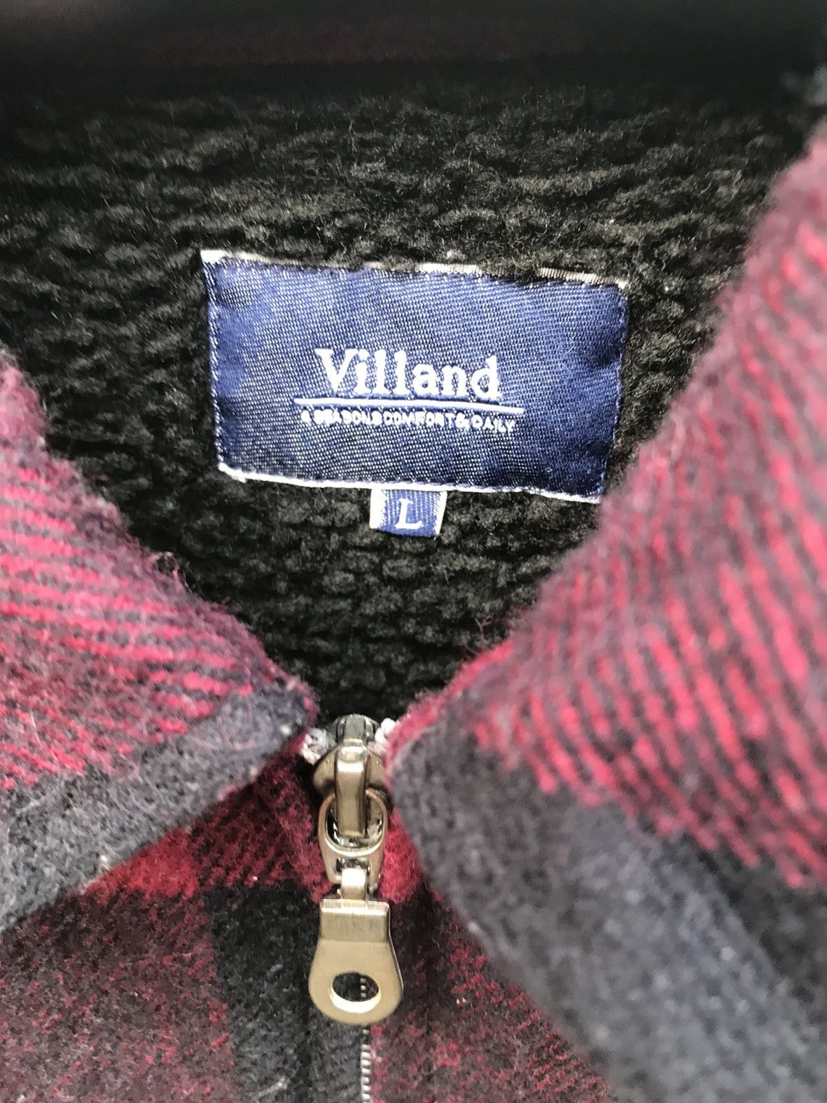 Japanese Brand Japanese Brand Villand Checked Plaid Tartan Jacket Size US L / EU 52-54 / 3 - 6 Thumbnail