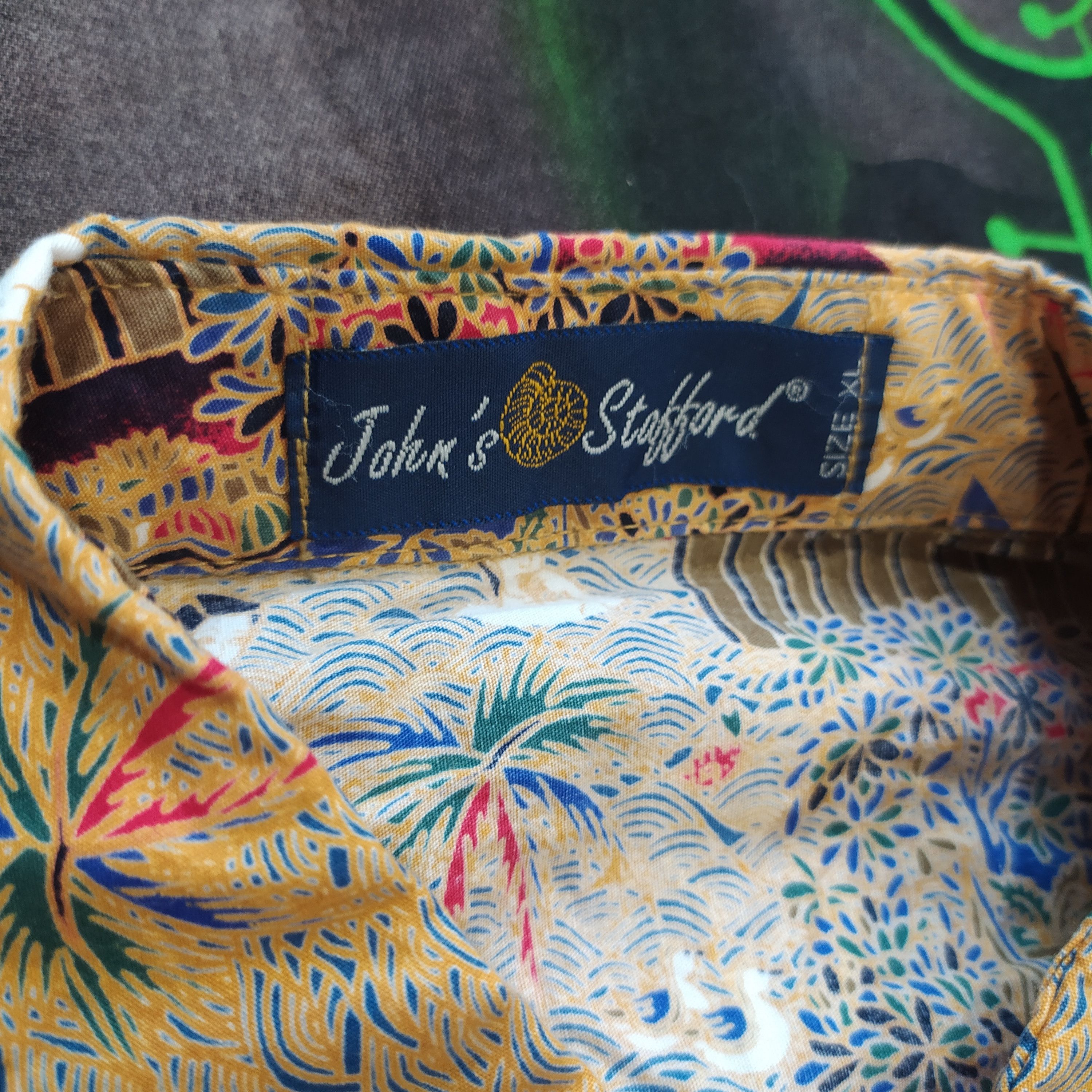 Other Vintage Y2K Hawaiian style Camp collar Japanese Art Shirt Size US L / EU 52-54 / 3 - 6 Thumbnail