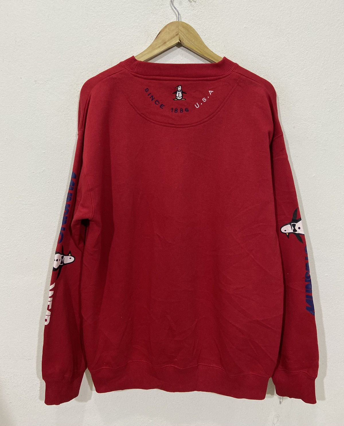 Vintage Vintage Munsingwear Embroidery Pull Over Sweatshirt Size US L / EU 52-54 / 3 - 5 Thumbnail