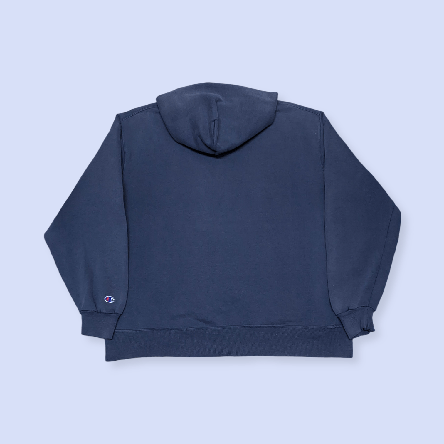 Champion × Vintage Vintage 90s Champion Made in USA Faded Pullover Hoodie Size US L / EU 52-54 / 3 - 2 Thumbnail
