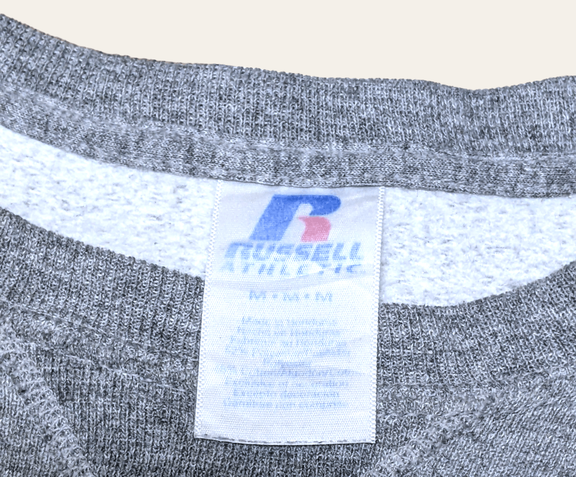 Russell Athletic × Vintage Vintage Russell Athletic Distressed Crewneck Sweatshirt Size US M / EU 48-50 / 2 - 9 Thumbnail