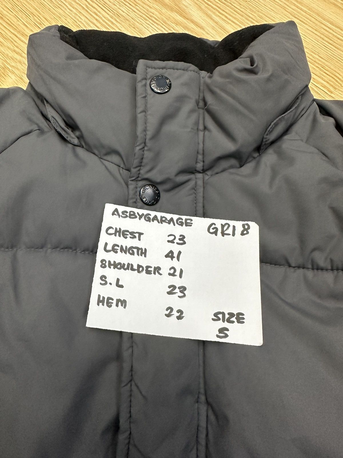 DICKIES PARKA PUFFER DOWN JACKET GR18