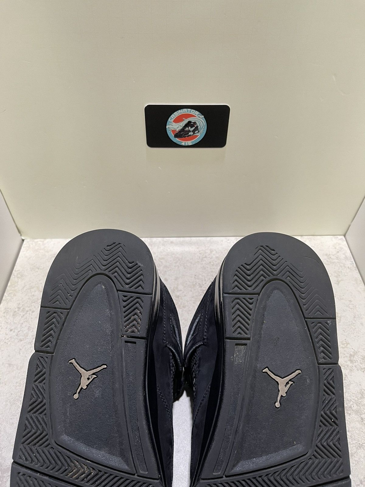 Jordan Brand Nike Air Jordan 4 Retro Black Cat Size 10 Mens Size US 10 / EU 43 - 10 Thumbnail