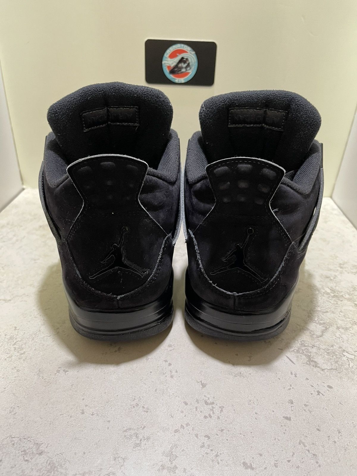 Jordan Brand Nike Air Jordan 4 Retro Black Cat Size 10 Mens Size US 10 / EU 43 - 6 Thumbnail