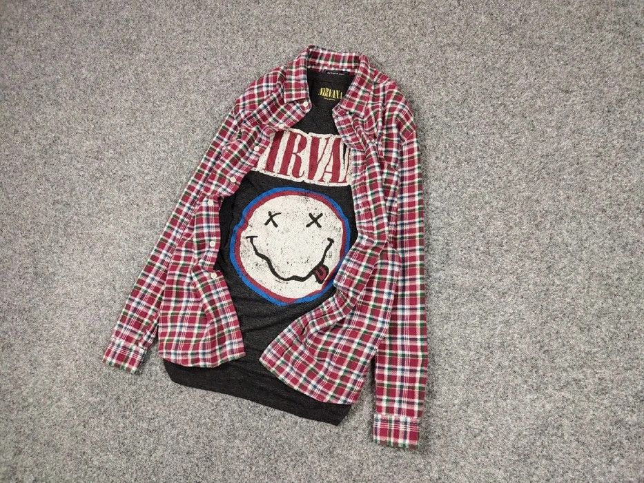 Flannel Vintage Flannel Shirt Checkered Travis Scott Style Hype Size US L / EU 52-54 / 3 - 3 Thumbnail