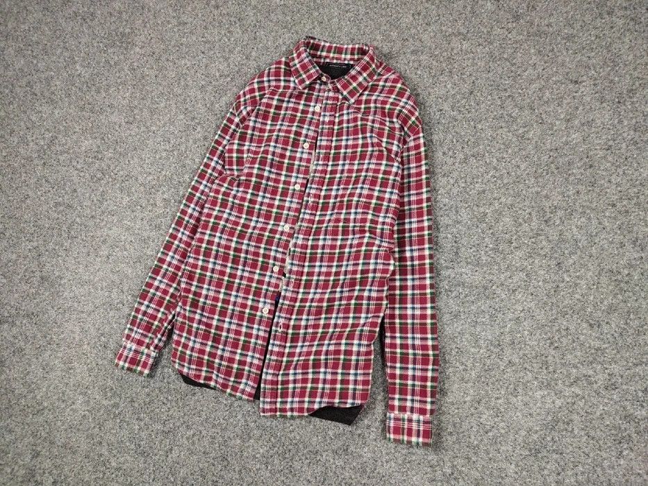 Flannel Vintage Flannel Shirt Checkered Travis Scott Style Hype Size US L / EU 52-54 / 3 - 5 Thumbnail