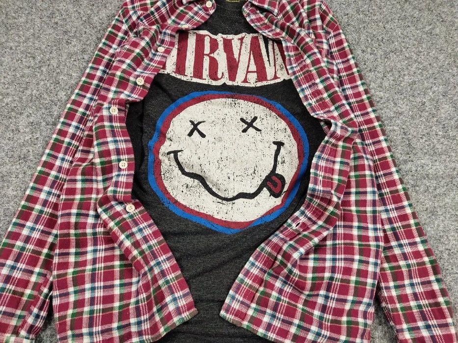Flannel Vintage Flannel Shirt Checkered Travis Scott Style Hype Size US L / EU 52-54 / 3 - 6 Thumbnail