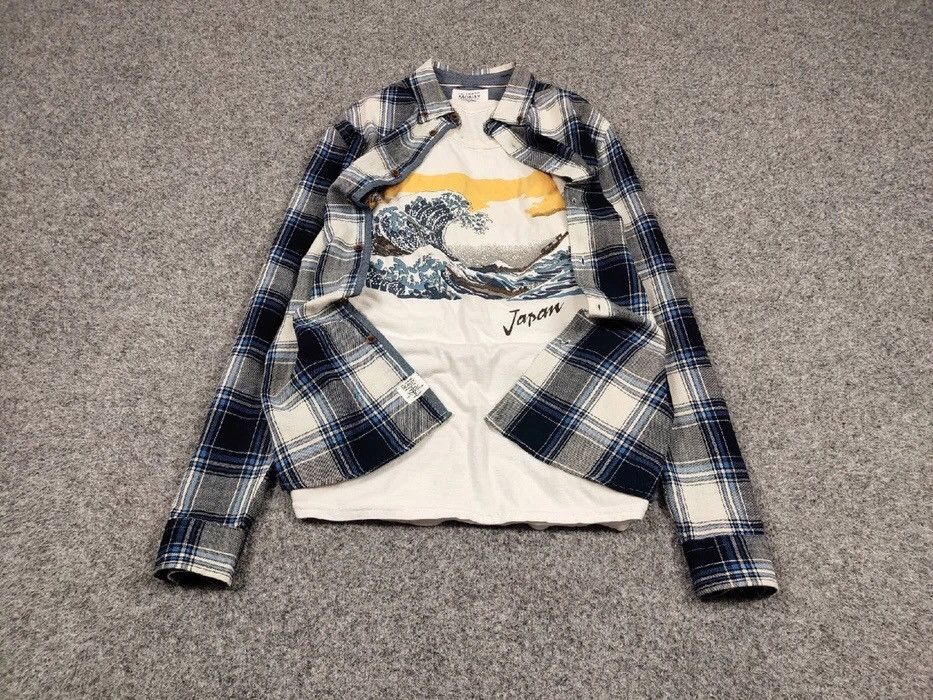 Flannel Vintage Flannel Shirt Travis Scott Style Size US S / EU 44-46 / 1 - 2 Thumbnail