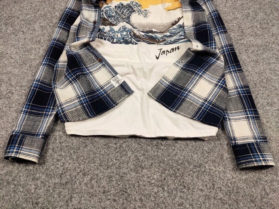 Flannel Vintage Flannel Shirt Travis Scott Style Size US S / EU 44-46 / 1 - 5 Thumbnail