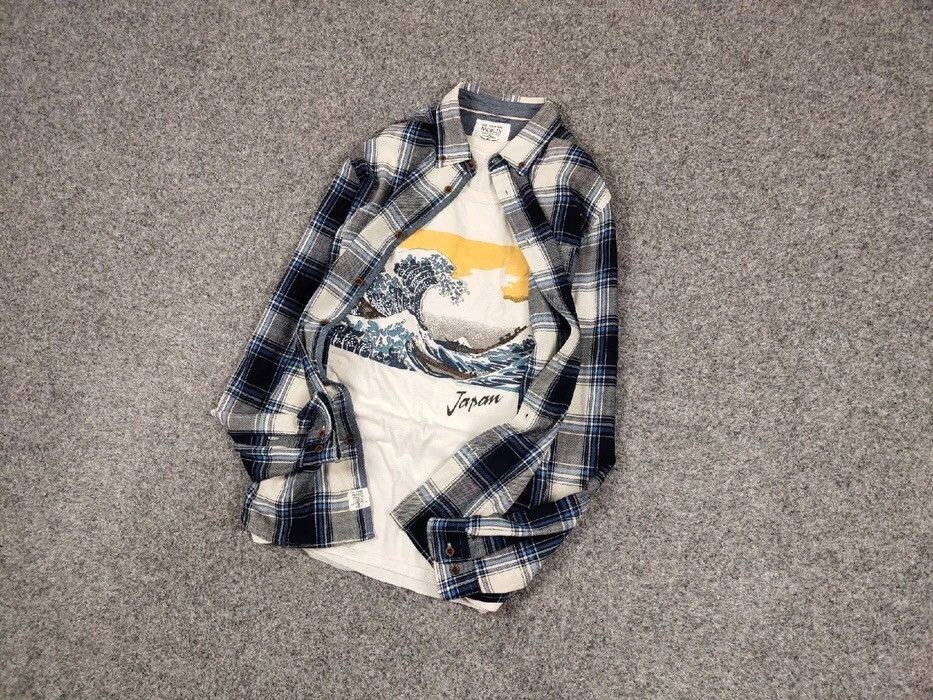 Flannel Vintage Flannel Shirt Travis Scott Style Size US S / EU 44-46 / 1 - 9 Thumbnail