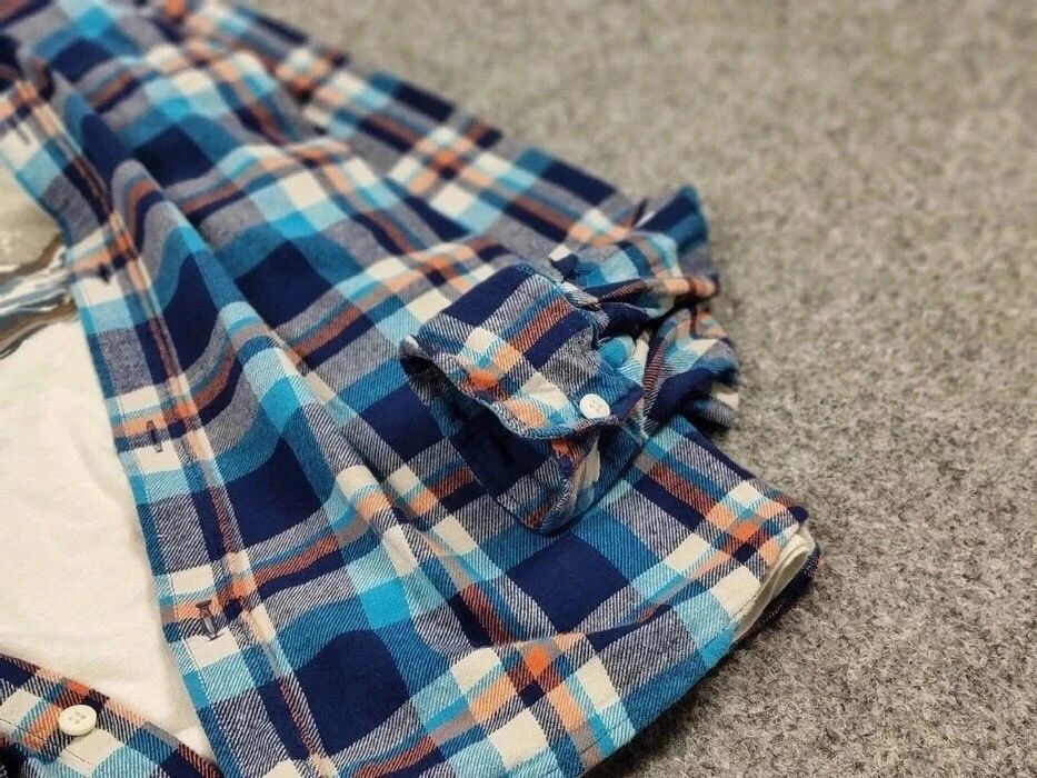 Flannel Vintage Flannel Shirt Checkered Travis Scott Style Hype Size US XL / EU 56 / 4 - 10 Thumbnail