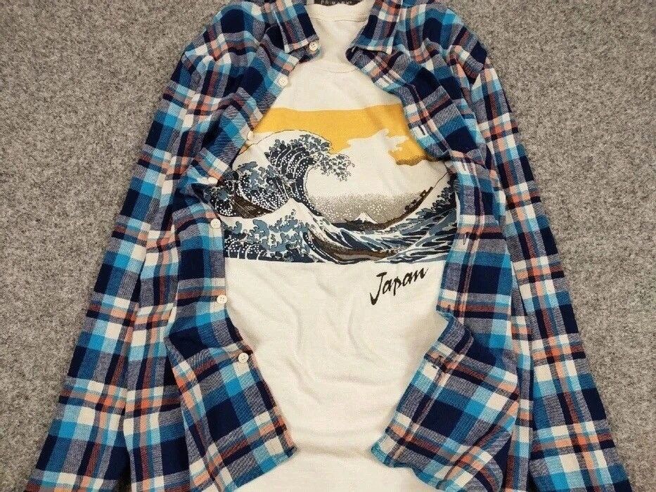 Flannel Vintage Flannel Shirt Checkered Travis Scott Style Hype Size US XL / EU 56 / 4 - 6 Thumbnail