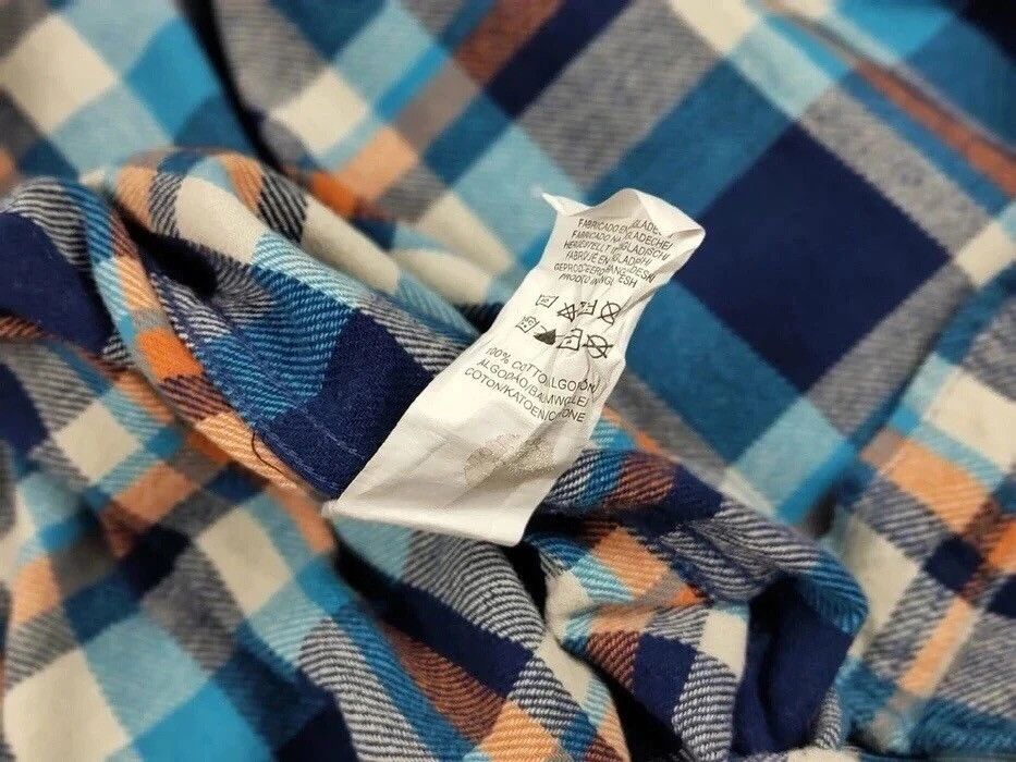 Flannel Vintage Flannel Shirt Checkered Travis Scott Style Hype Size US XL / EU 56 / 4 - 13 Thumbnail