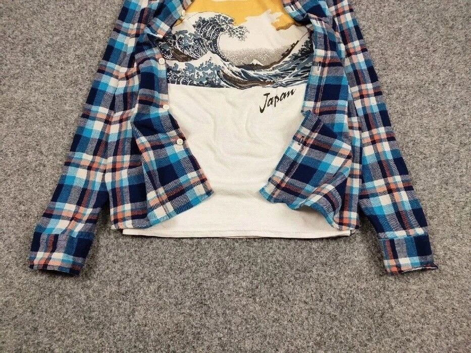 Flannel Vintage Flannel Shirt Checkered Travis Scott Style Hype Size US XL / EU 56 / 4 - 5 Thumbnail