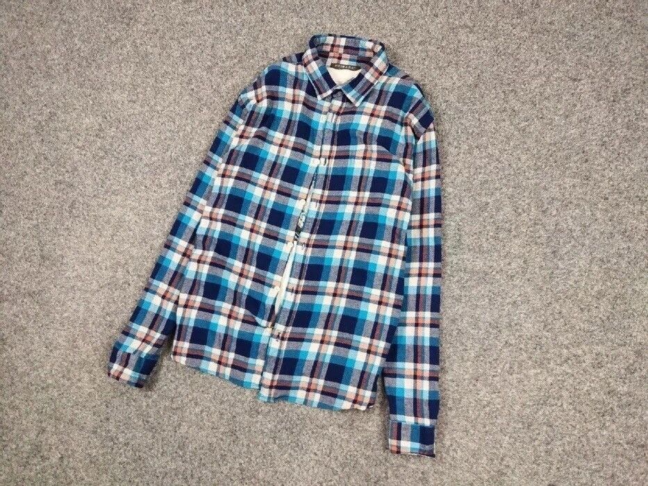 Flannel Vintage Flannel Shirt Checkered Travis Scott Style Hype Size US XL / EU 56 / 4 - 8 Thumbnail