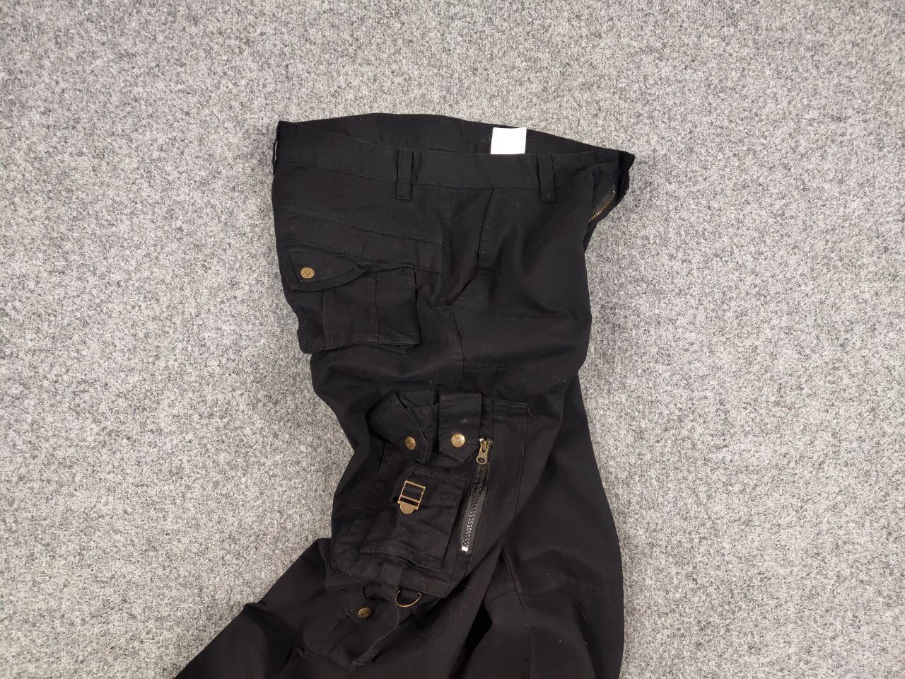 Japanese Brand Vintage 90's Cargo Pants Travis Scott Japan Zip Pocket Size US 34 / EU 50 - 16 Thumbnail