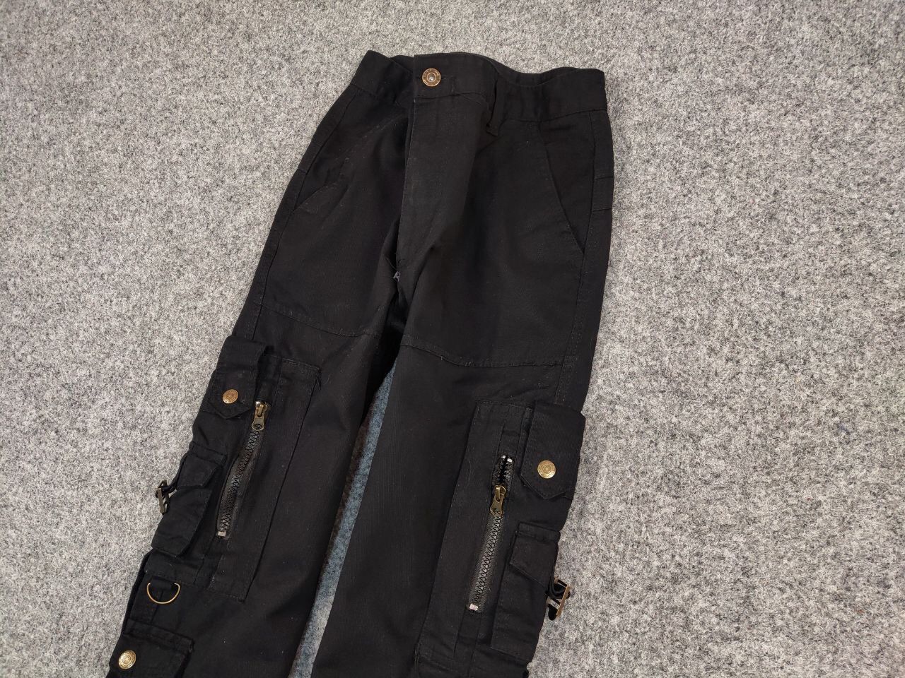 Japanese Brand Vintage 90's Cargo Pants Travis Scott Japan Zip Pocket Size US 34 / EU 50 - 4 Thumbnail