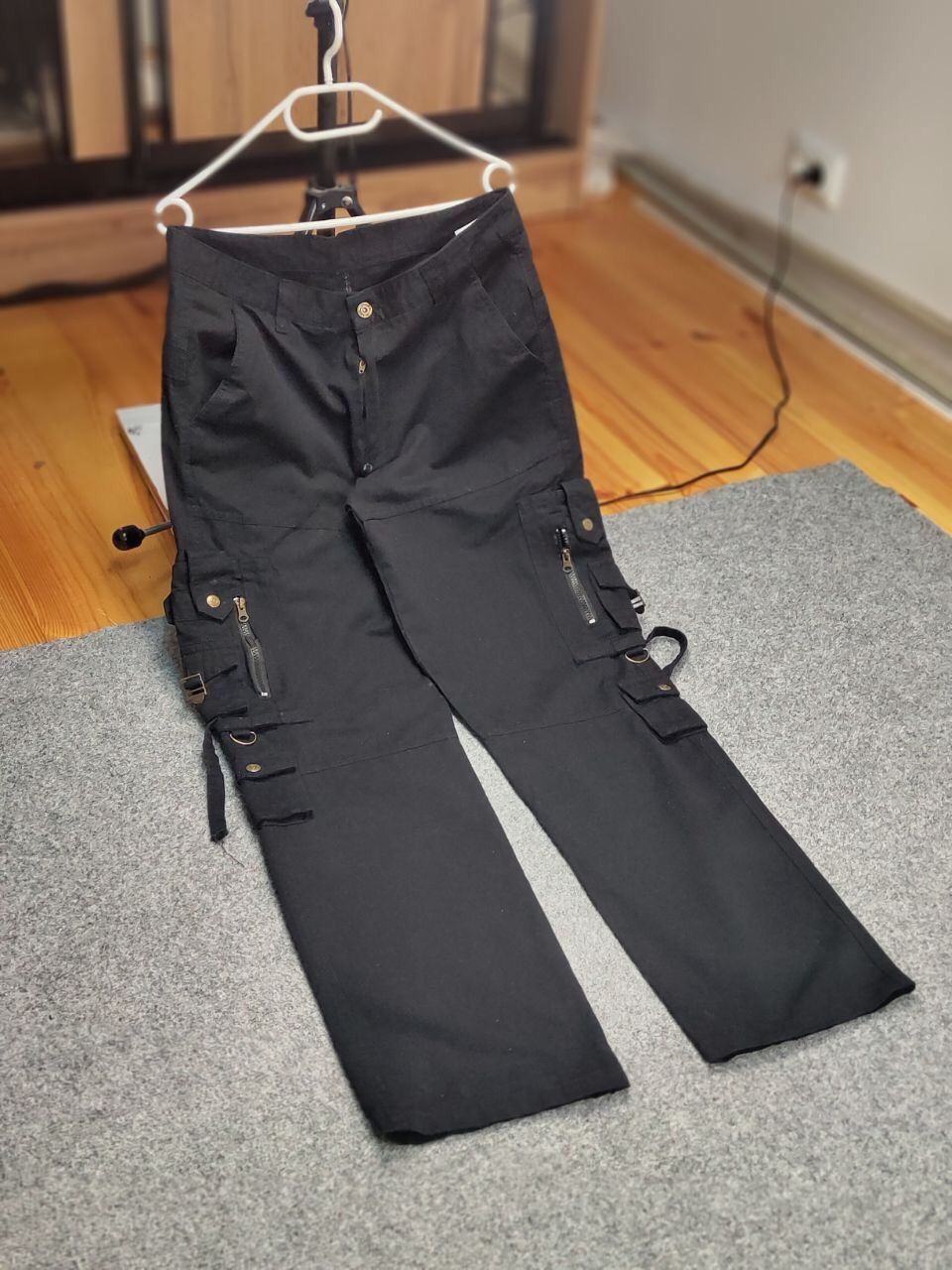 Japanese Brand Vintage 90's Cargo Pants Travis Scott Japan Zip Pocket Size US 34 / EU 50 - 18 Thumbnail