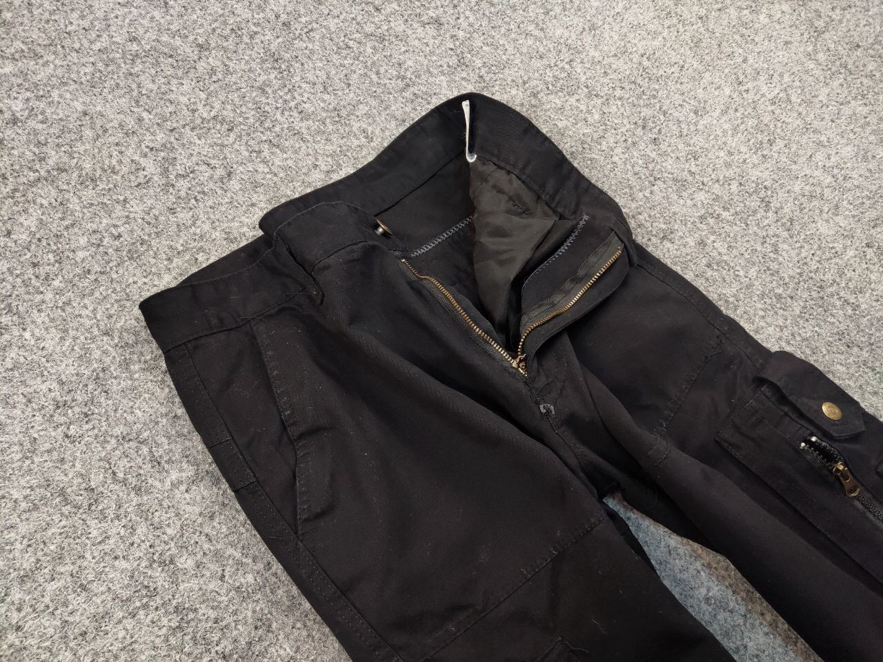 Japanese Brand Vintage 90's Cargo Pants Travis Scott Japan Zip Pocket Size US 34 / EU 50 - 12 Thumbnail