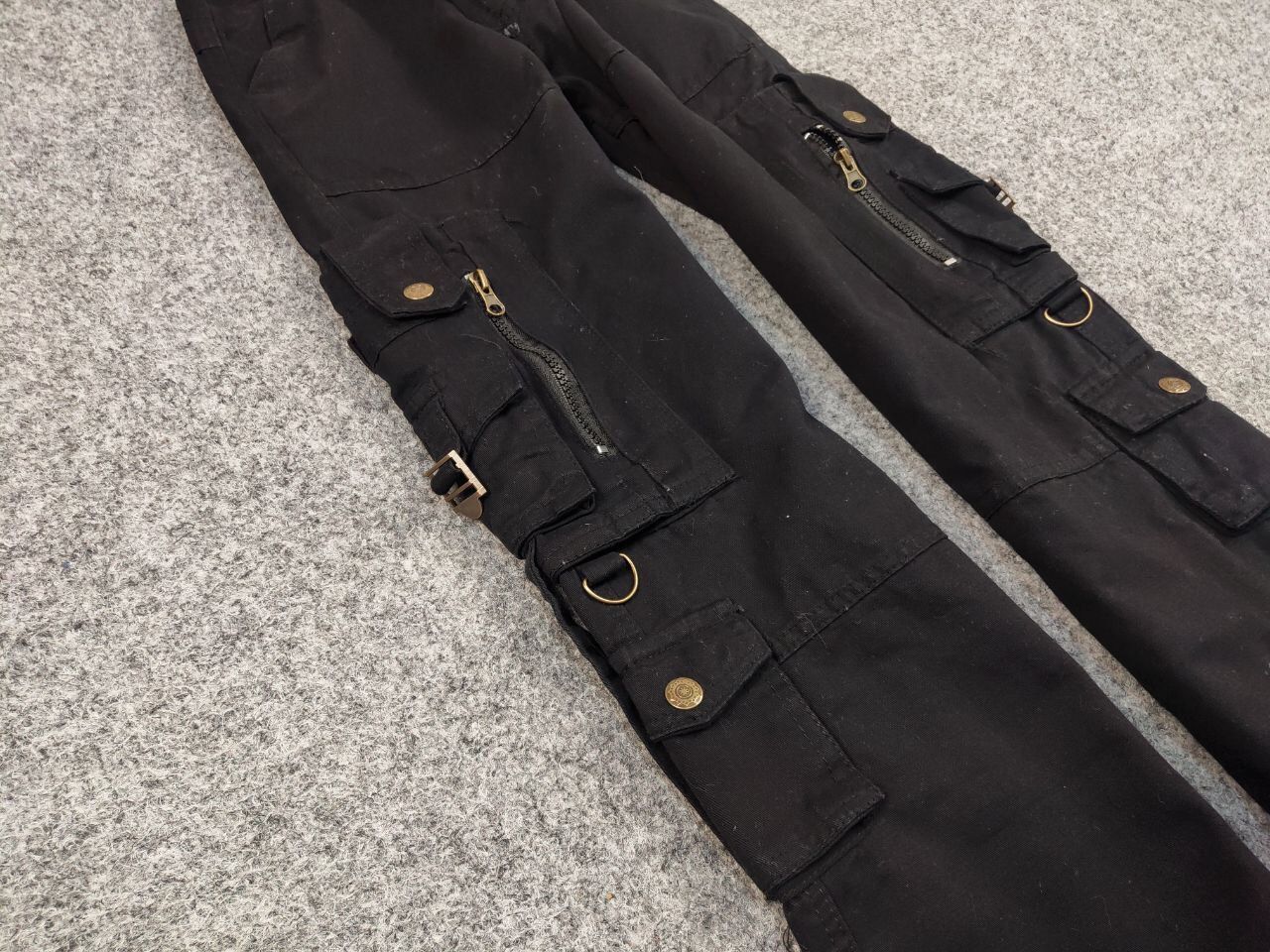 Japanese Brand Vintage 90's Cargo Pants Travis Scott Japan Zip Pocket Size US 34 / EU 50 - 10 Thumbnail