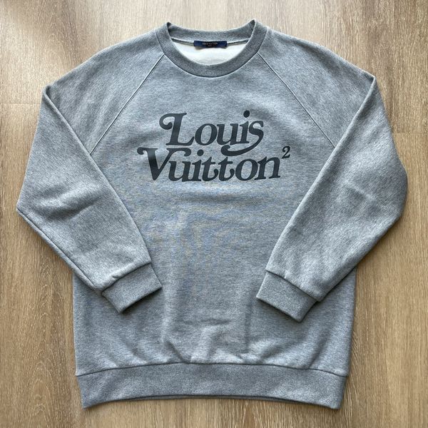 Louis Vuitton Virgil Abloh x Nigo Men's M Grey LV2 Printed Heart