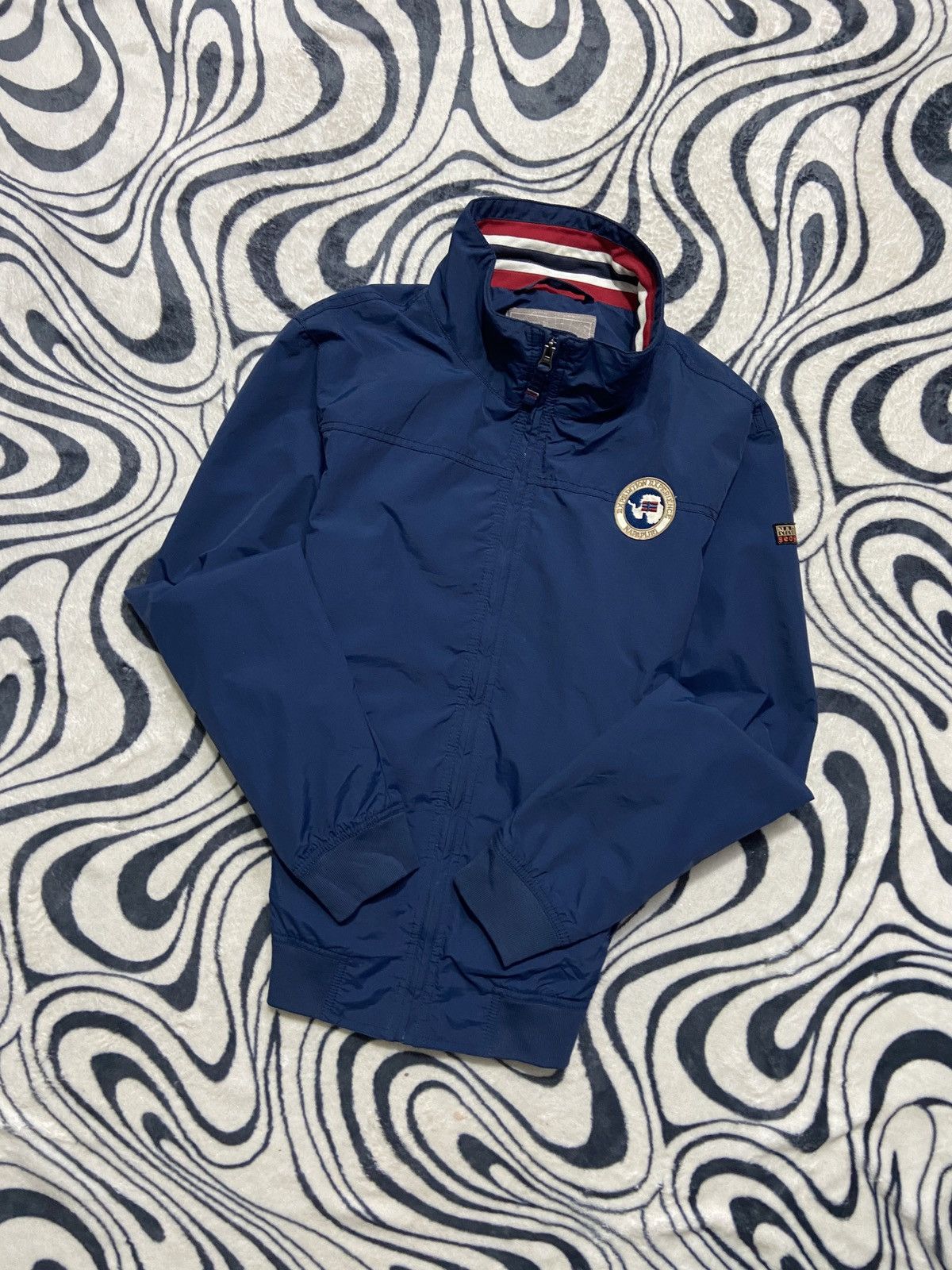 Napapijri Napapijri Mens Outdoor Windbreaker Jacket Size US L / EU 52-54 / 3 - 1 Thumbnail