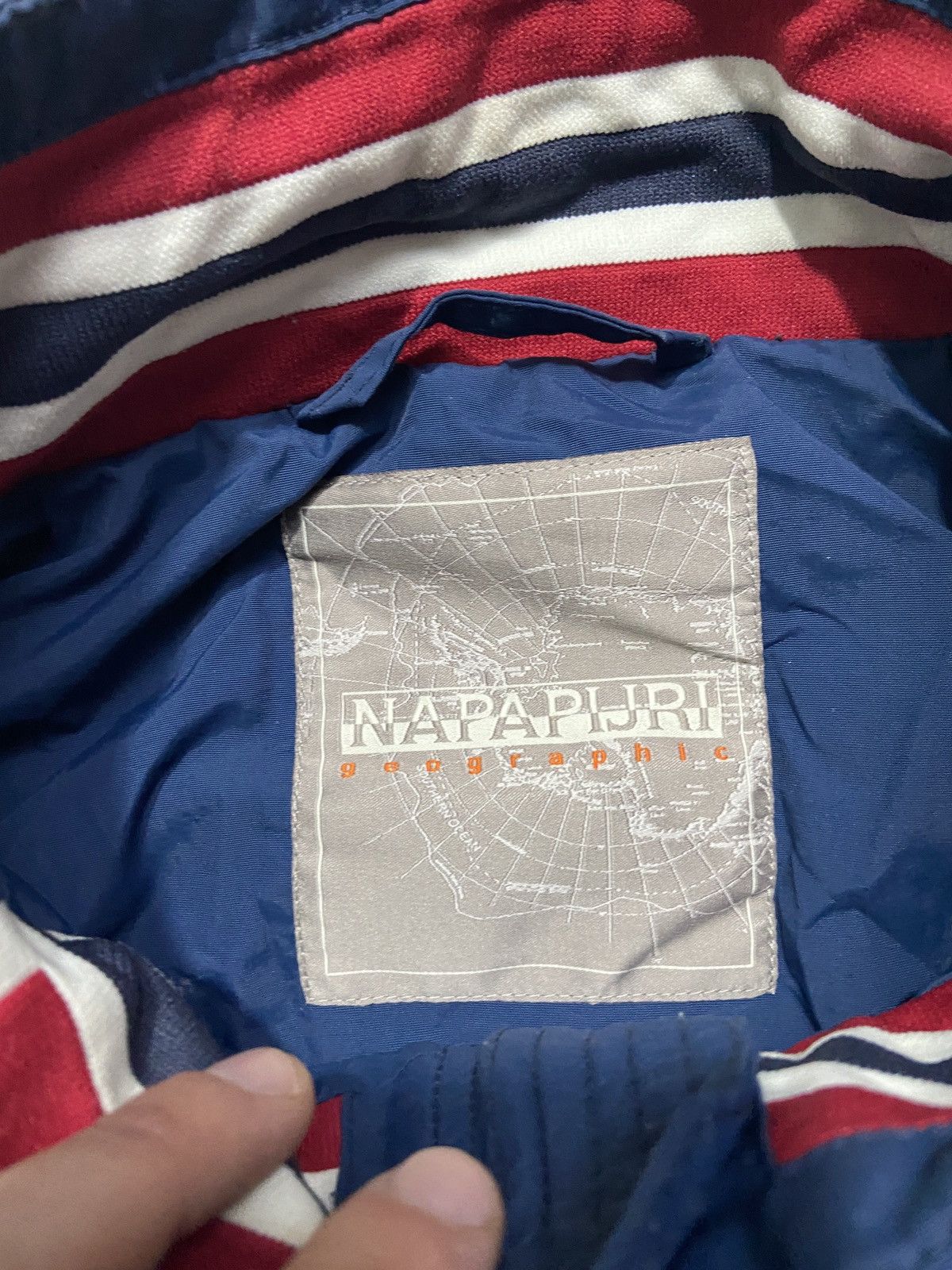 Napapijri Napapijri Mens Outdoor Windbreaker Jacket Size US L / EU 52-54 / 3 - 4 Thumbnail