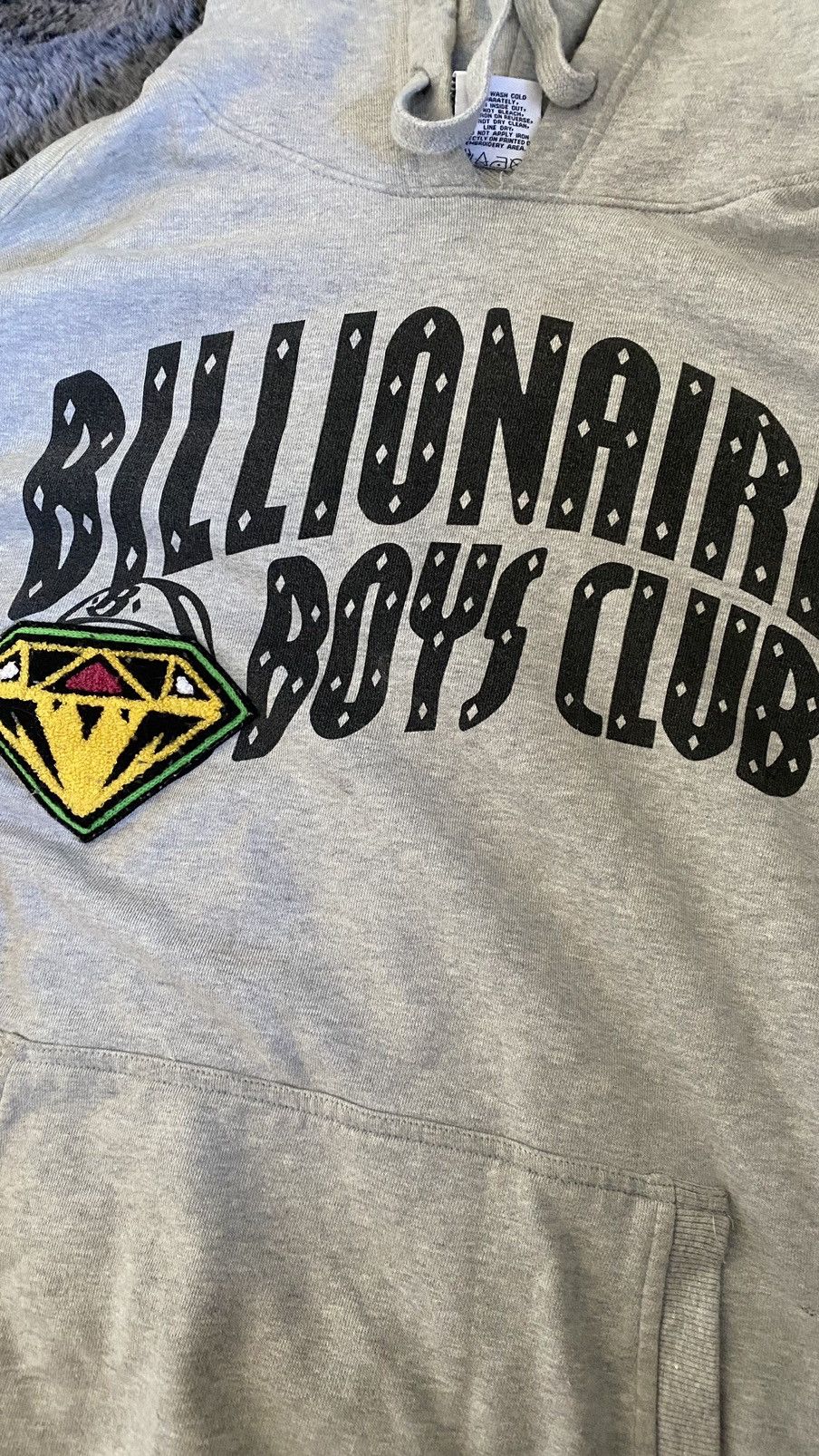 Billionaire Boys Club Billionaire Boys Club Space Circuit Hoodie Grey RARE Grailed